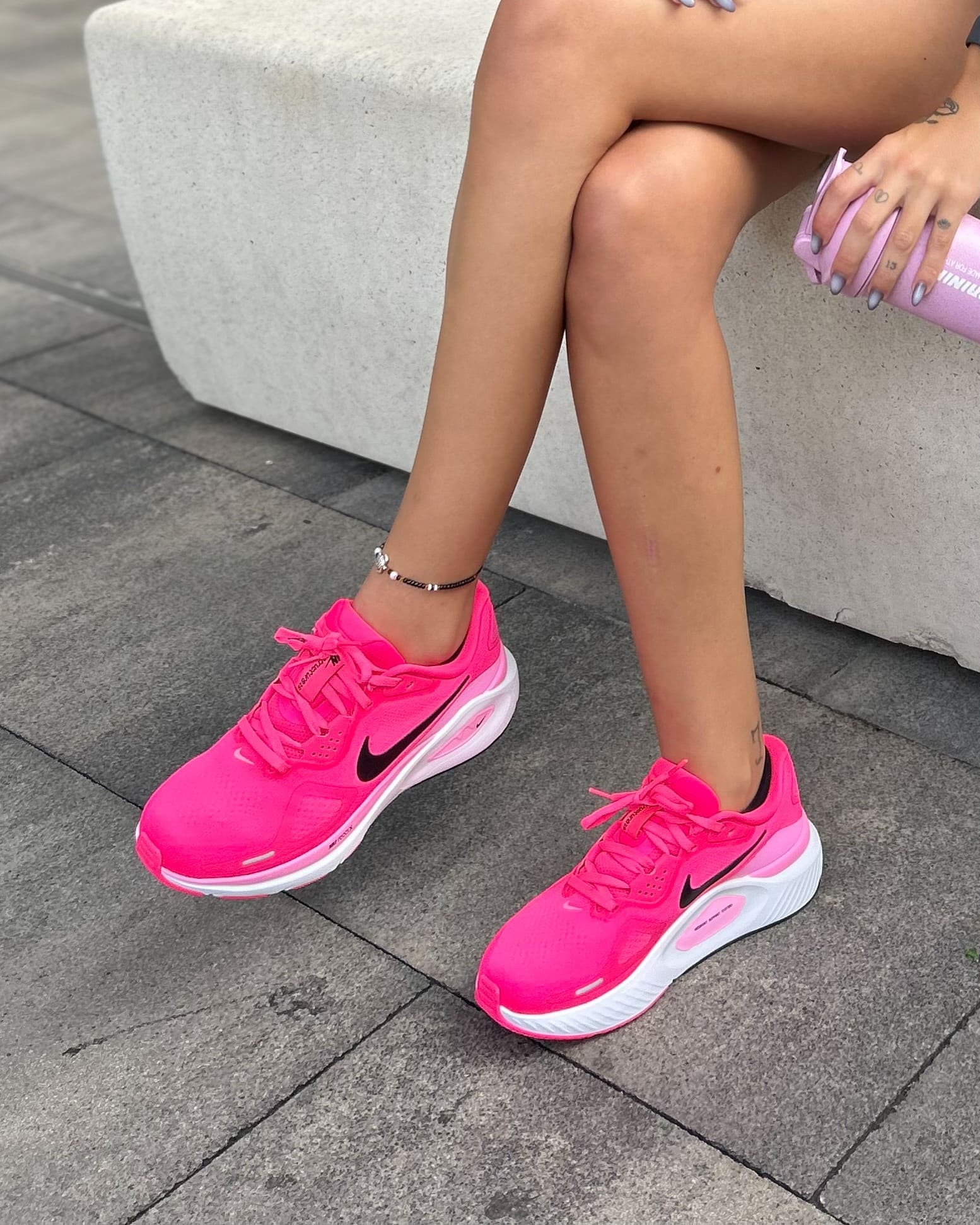 Giày Nike nữ Structure 26 Womens Road Running Shoes Hyper Pink HJ1101-601 18