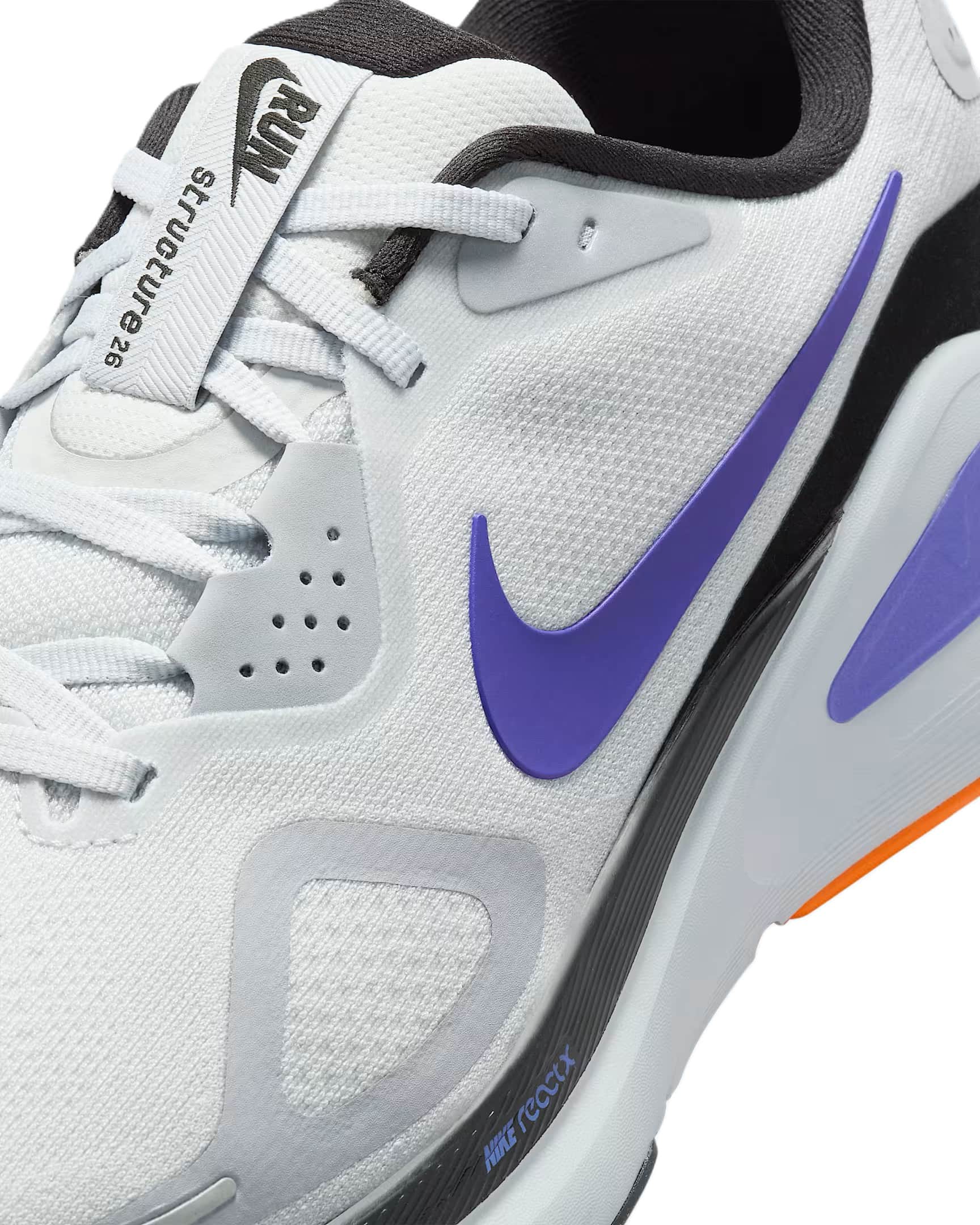 Giày Nike Structure 26 Road Running Shoes Wolf Grey HJ1102-004 9