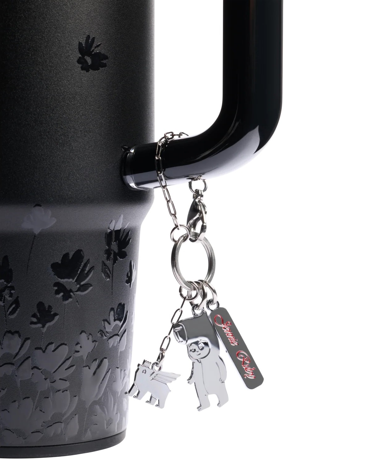 Ly giữ nhiệt Stanley x JENNIE Quencher H2.0 Luxe Tumbler Midnight Ruby 8