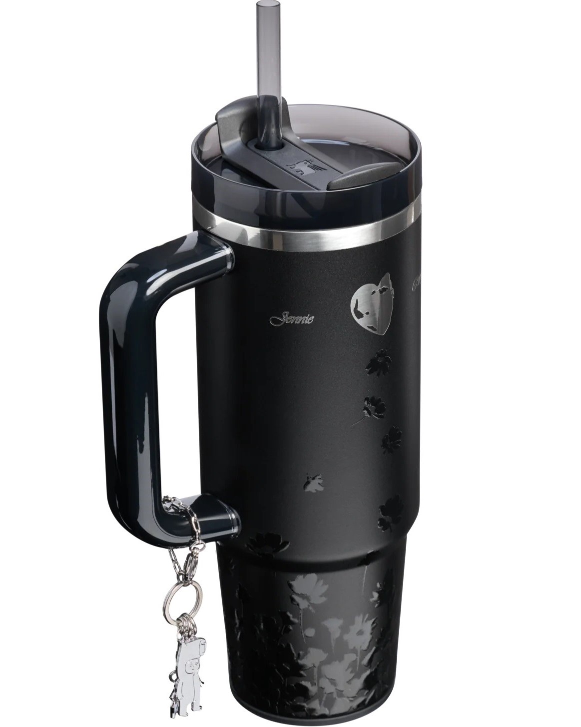 Ly giữ nhiệt Stanley x JENNIE Quencher H2.0 Luxe Tumbler Midnight Ruby 14