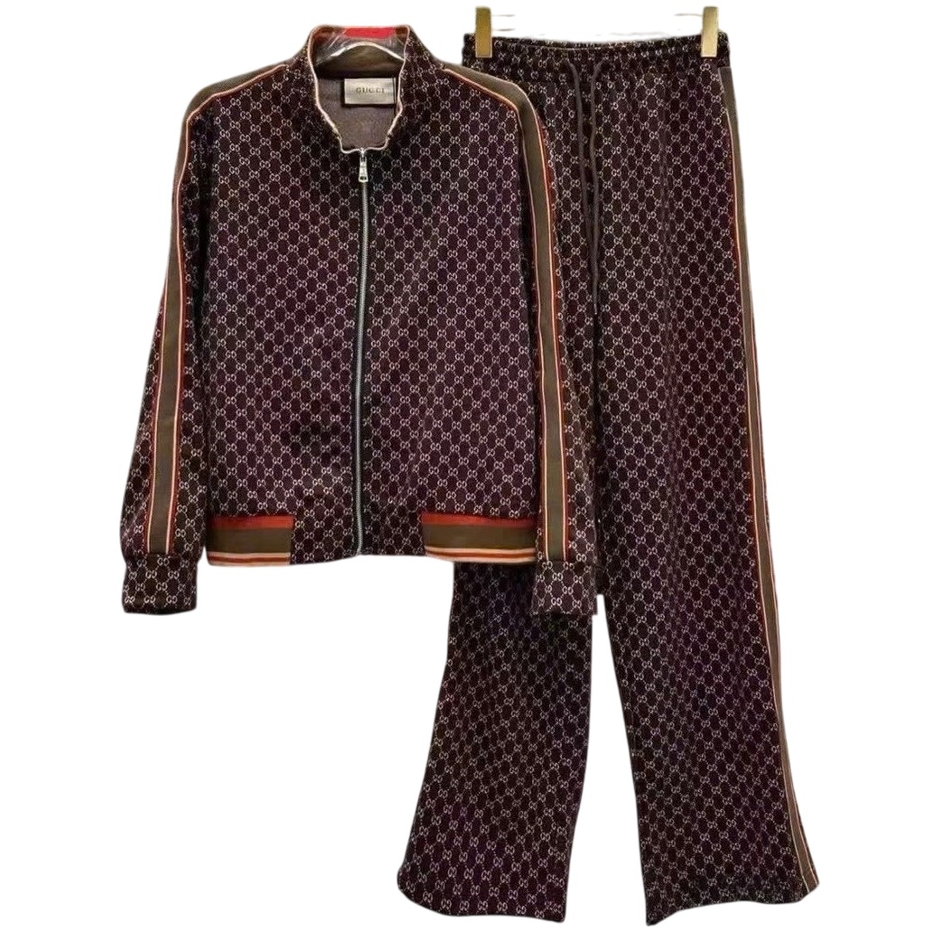 Set bộ nâu đỏ Gucci 3