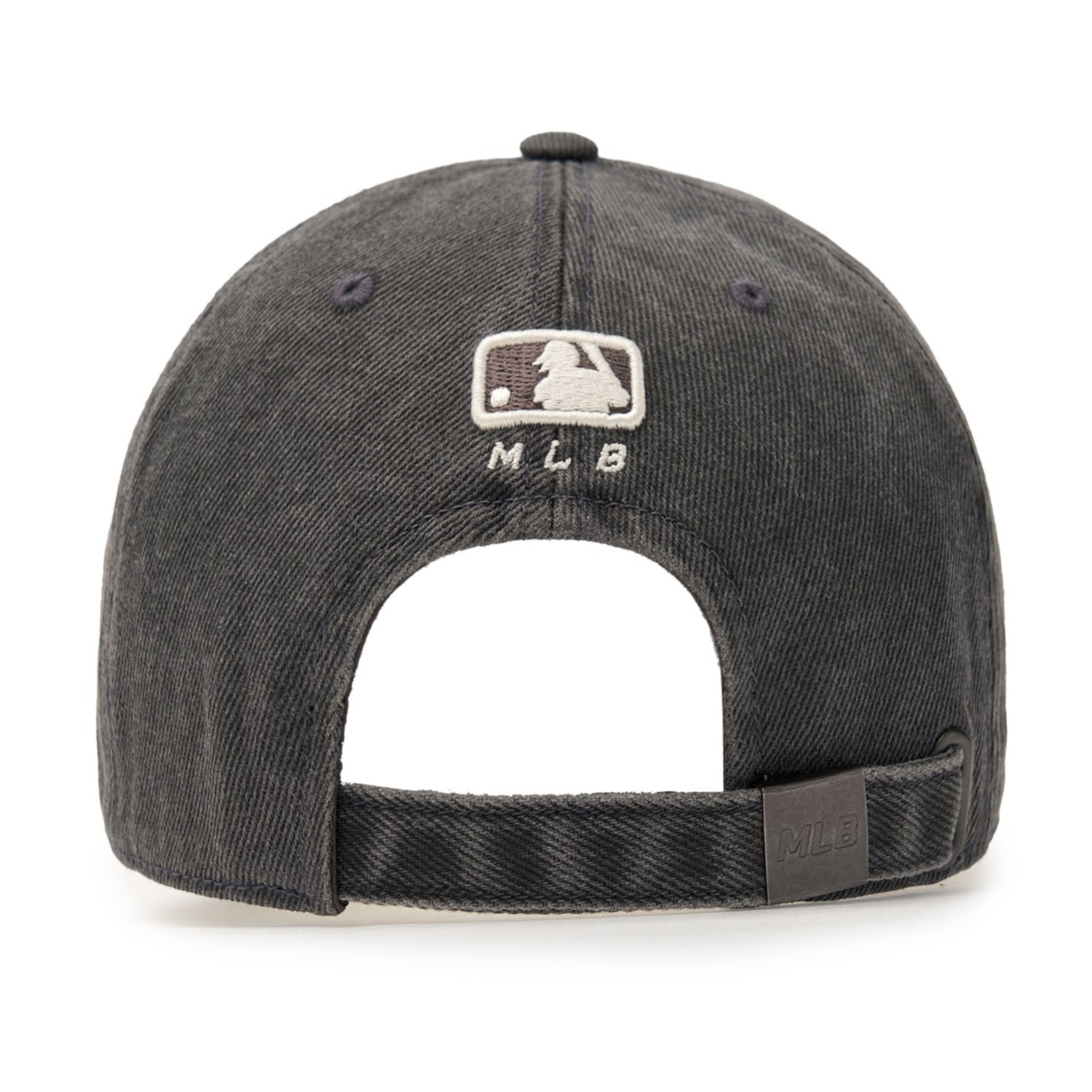 Nón MLB Korea Varsity Lettering Color Denim Unstructured Ball Cap New York Yankees Grey 3ACPDS14N-50CGS 13