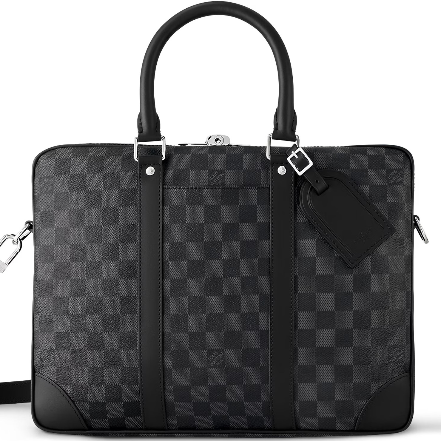 Cặp Xách Tay Công Sở Louis Vuitton Porte-Documents Voyage NM Damier Graphite Canvas N40445 4