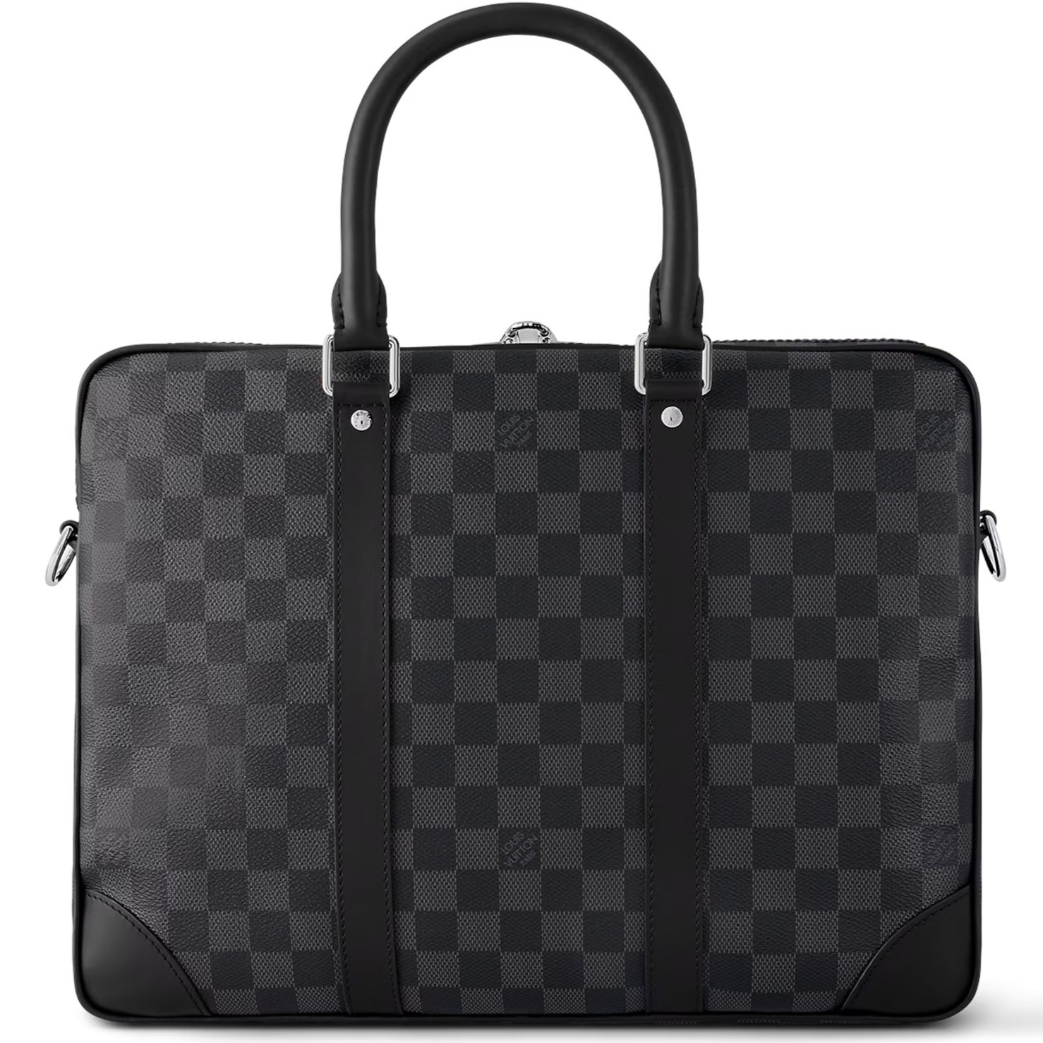 Cặp Xách Tay Công Sở Louis Vuitton Porte-Documents Voyage NM Damier Graphite Canvas N40445 5