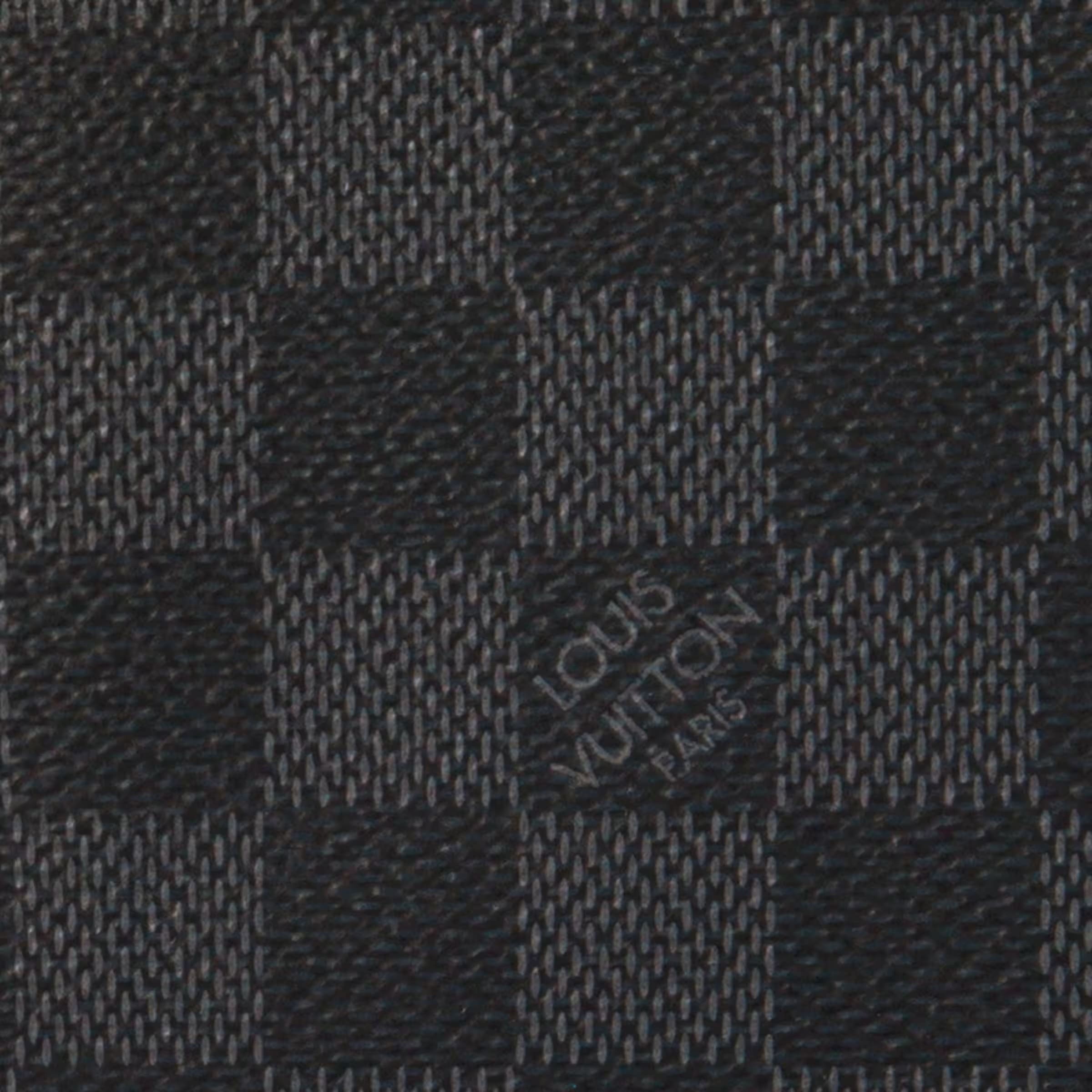 Cặp Xách Tay Công Sở Louis Vuitton Porte-Documents Voyage NM Damier Graphite Canvas N40445 6