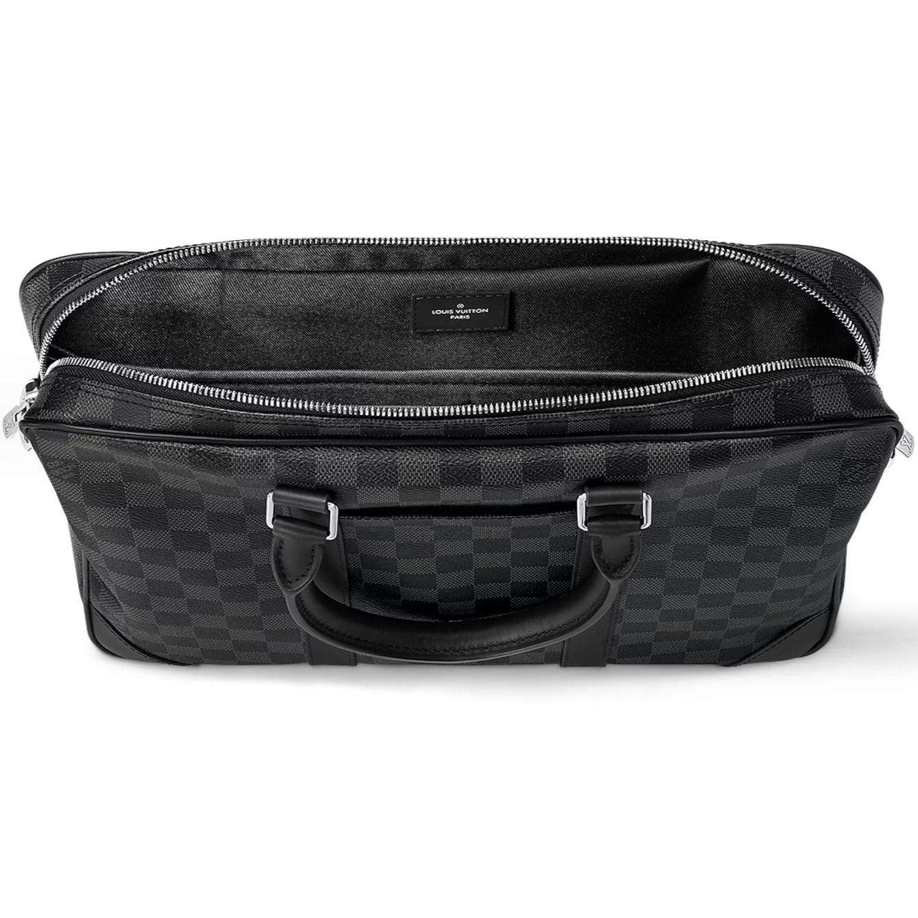 Cặp Xách Tay Công Sở Louis Vuitton Porte-Documents Voyage NM Damier Graphite Canvas N40445 3