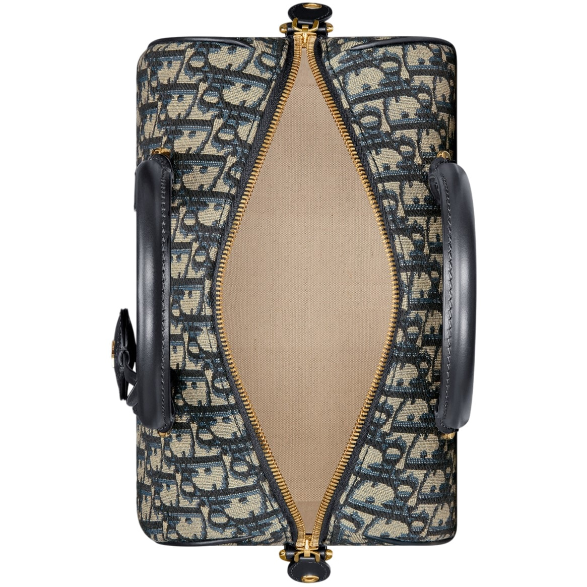 Túi Dior Groove 25 Bag Blue Dior Oblique Jacquard 2