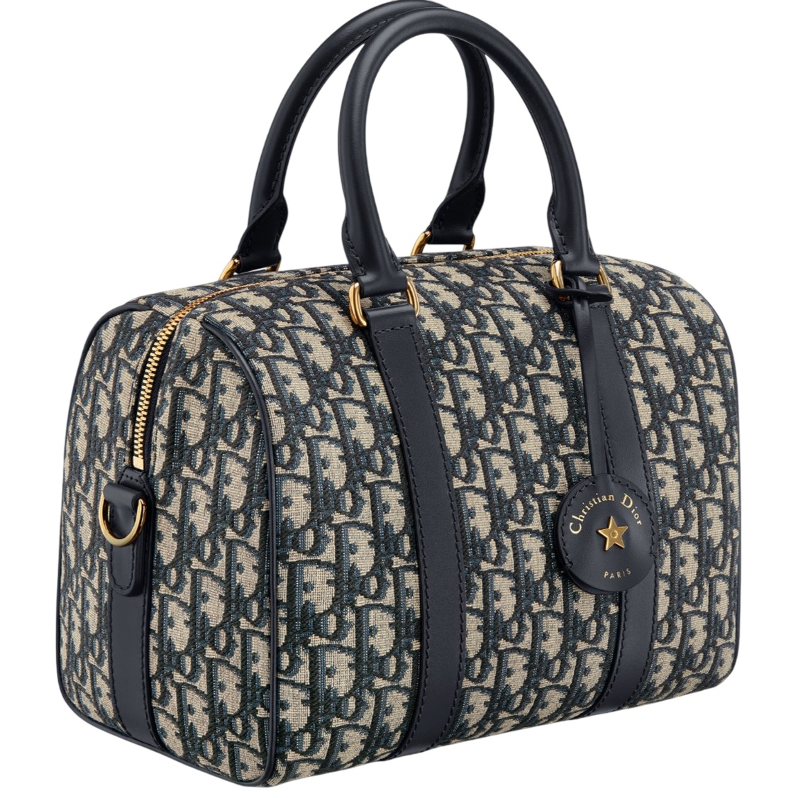 Túi Dior Groove 25 Bag Blue Dior Oblique Jacquard 7