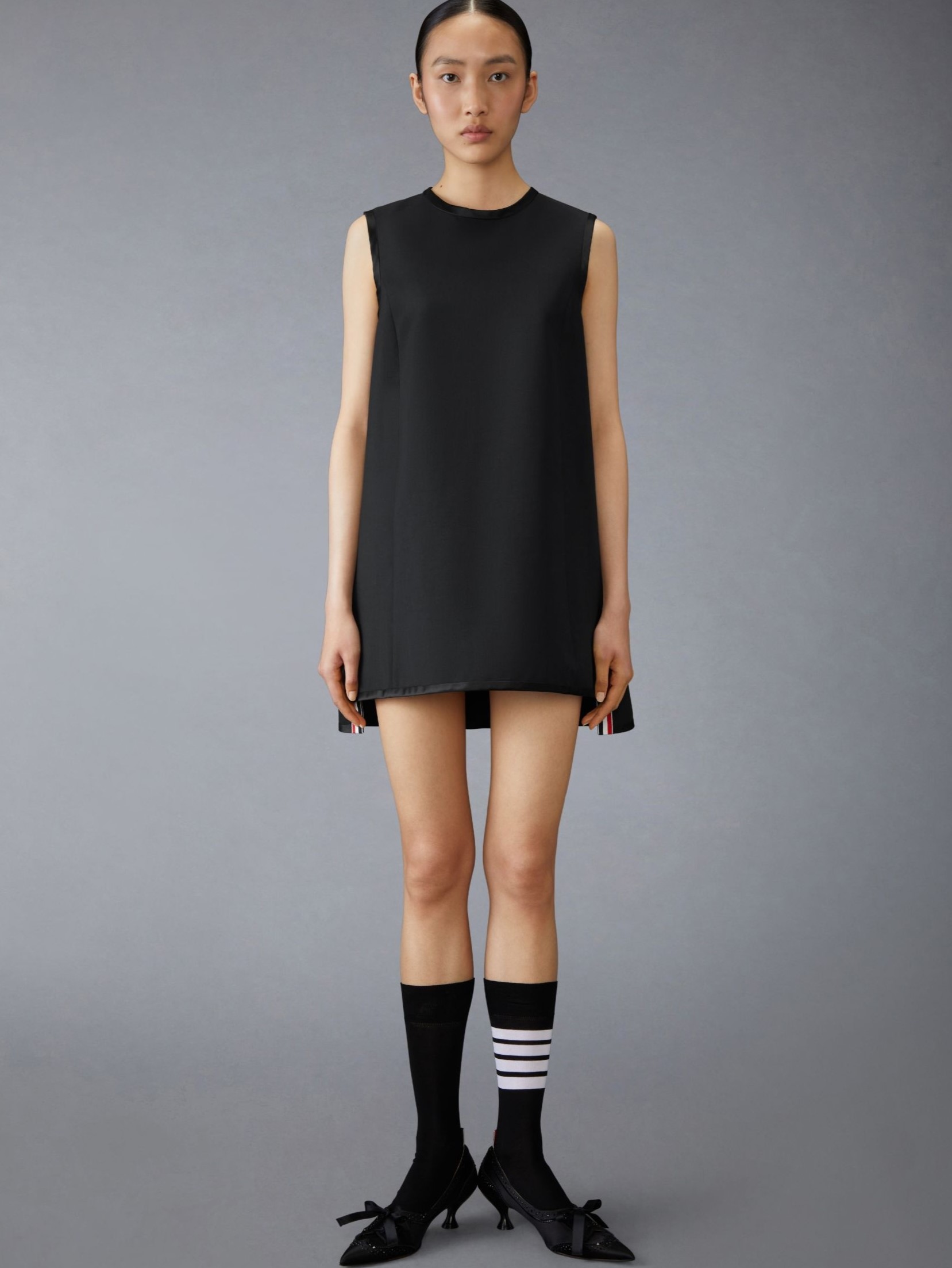Đầm Thom Browne School Uniform A-line Shift Dress 1