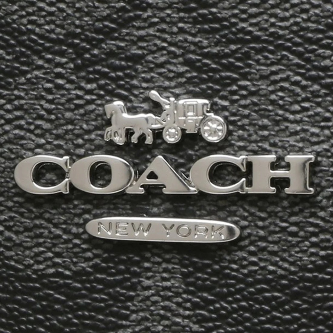 Túi Coach nữ Mollie Tote Bag In Signature Canvas Graphite Black 1665 5