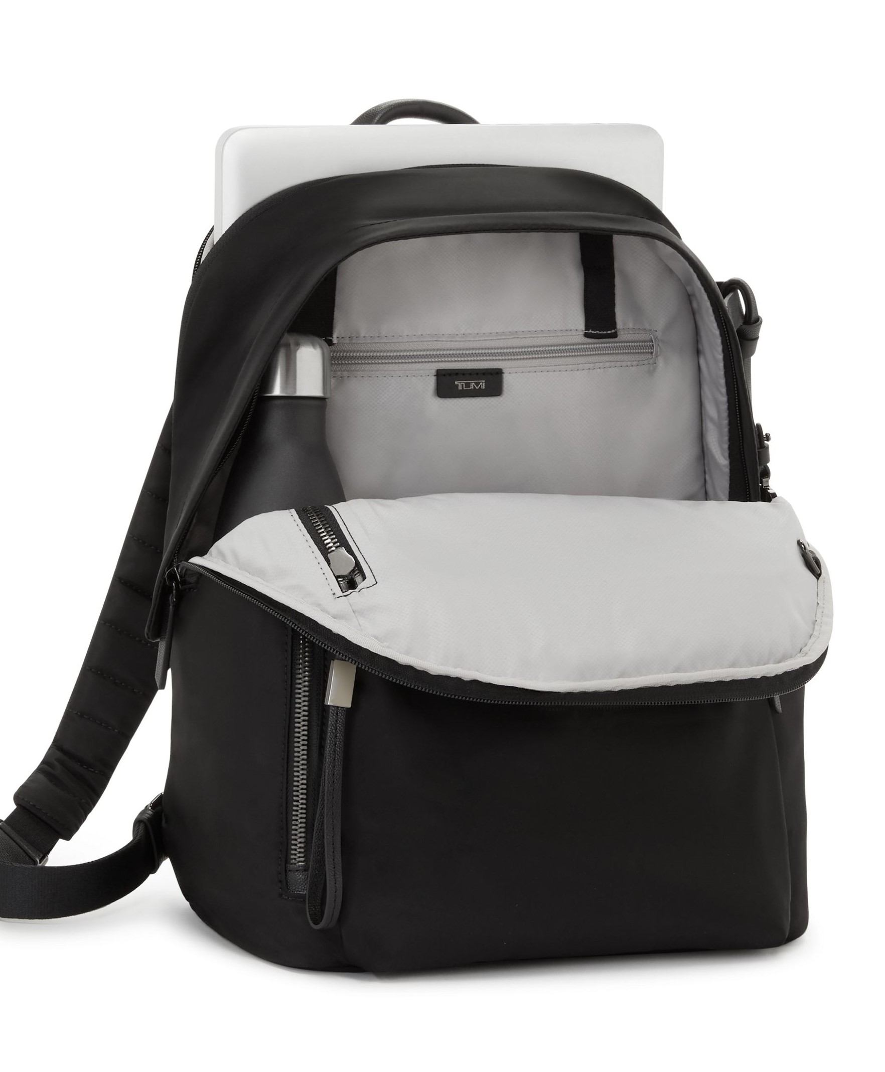 BALO TUMI VOYAGEUR HALSEY BLACK GUNMETAL BACKPACK 2