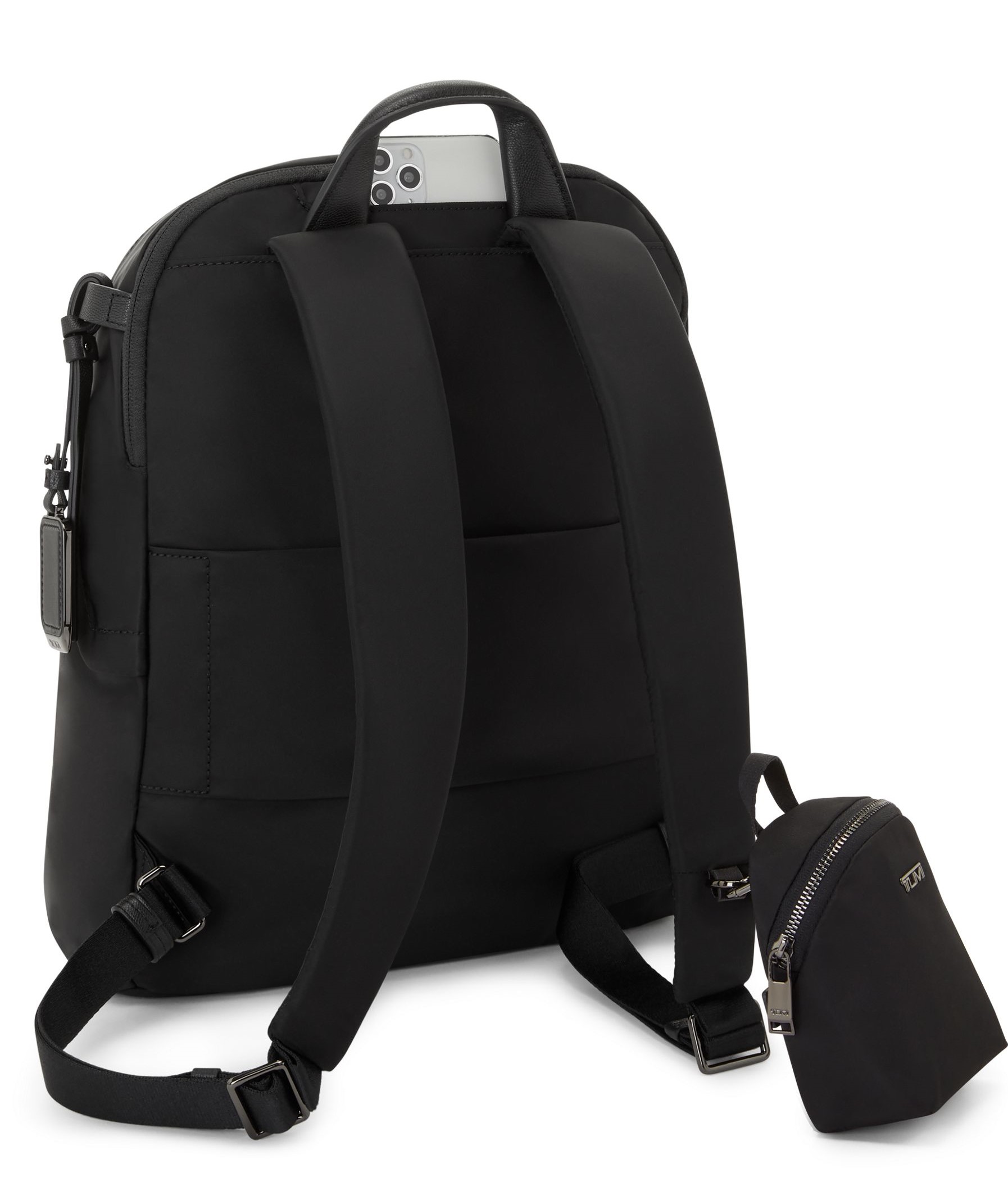 BALO TUMI VOYAGEUR HALSEY BLACK GUNMETAL BACKPACK 5