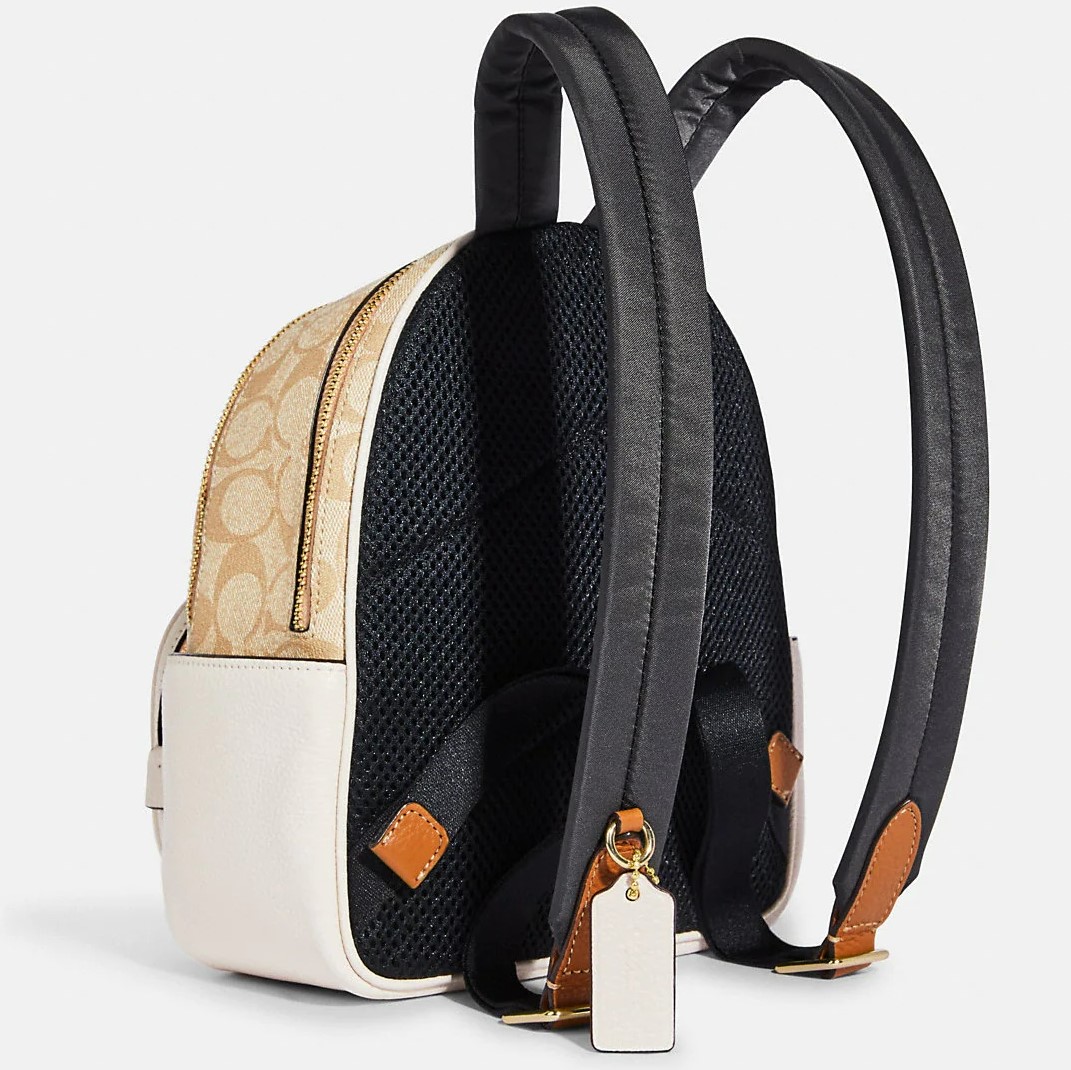 BALO COACH MINI COURT BACKPACK IN SIGNATURE CANVAS WITH PEAR 4