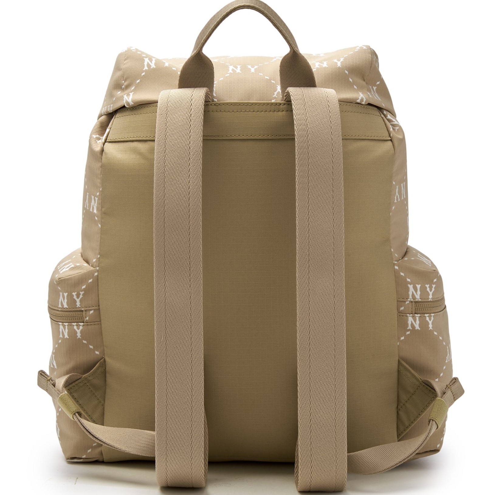 Balo MLB Diamond Monogram Sportive Backpack New York Yankees Beige 3ABKM035N-50BGD 7