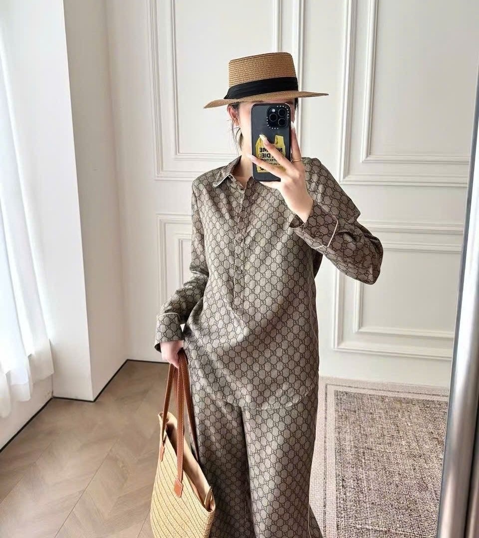 Set bộ nữ áo quần dài Gucci 5