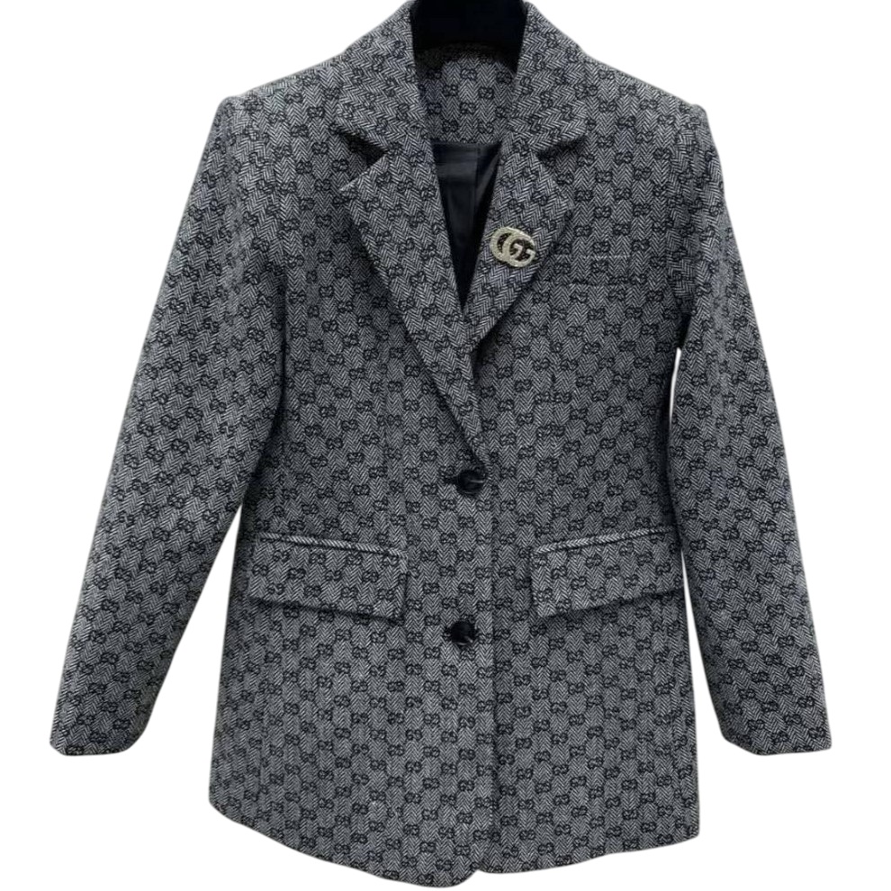Áo khoác xám nữ Gucci 2