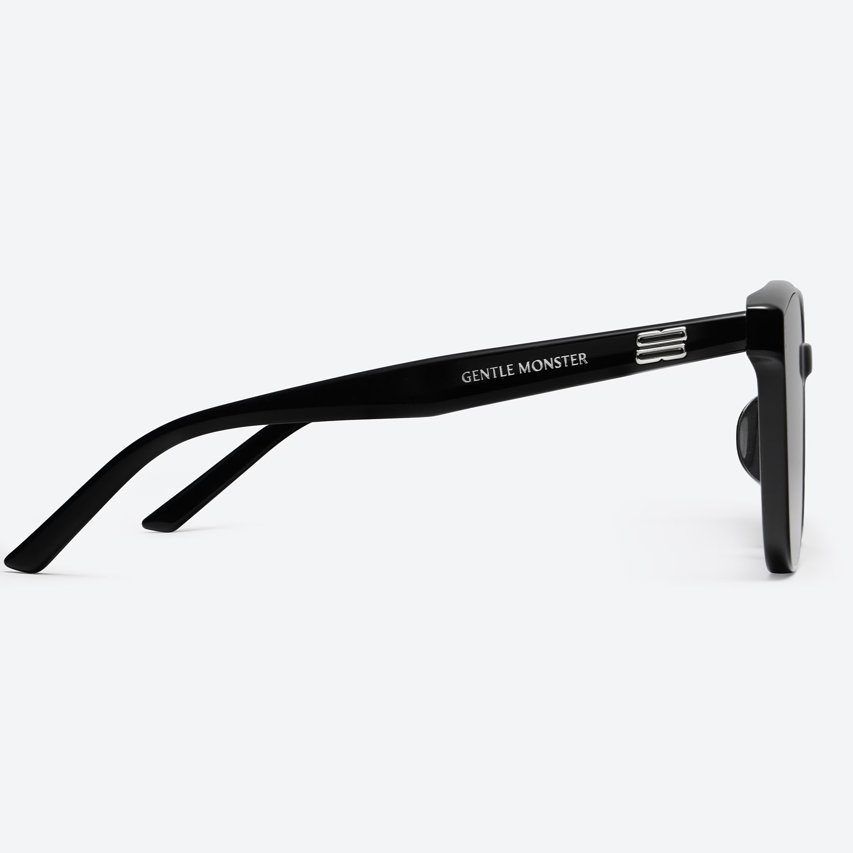 Mắt kính Gentle Monster By 01 Black Lenses Black Acetate Frame 5