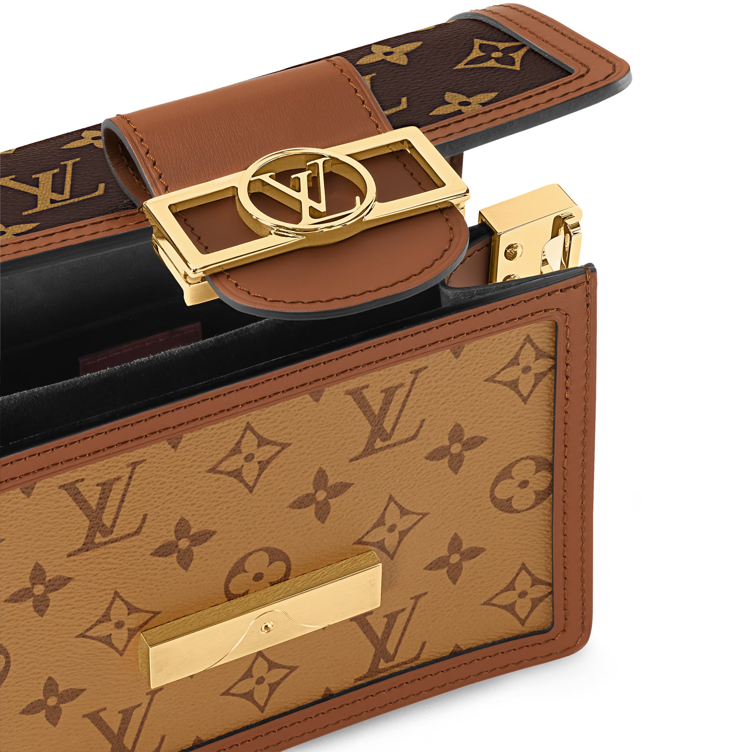 Túi xách nữ Louis Vuitton Mini Dauphine Monogram Canvas And Monogram Reverse M45959 3