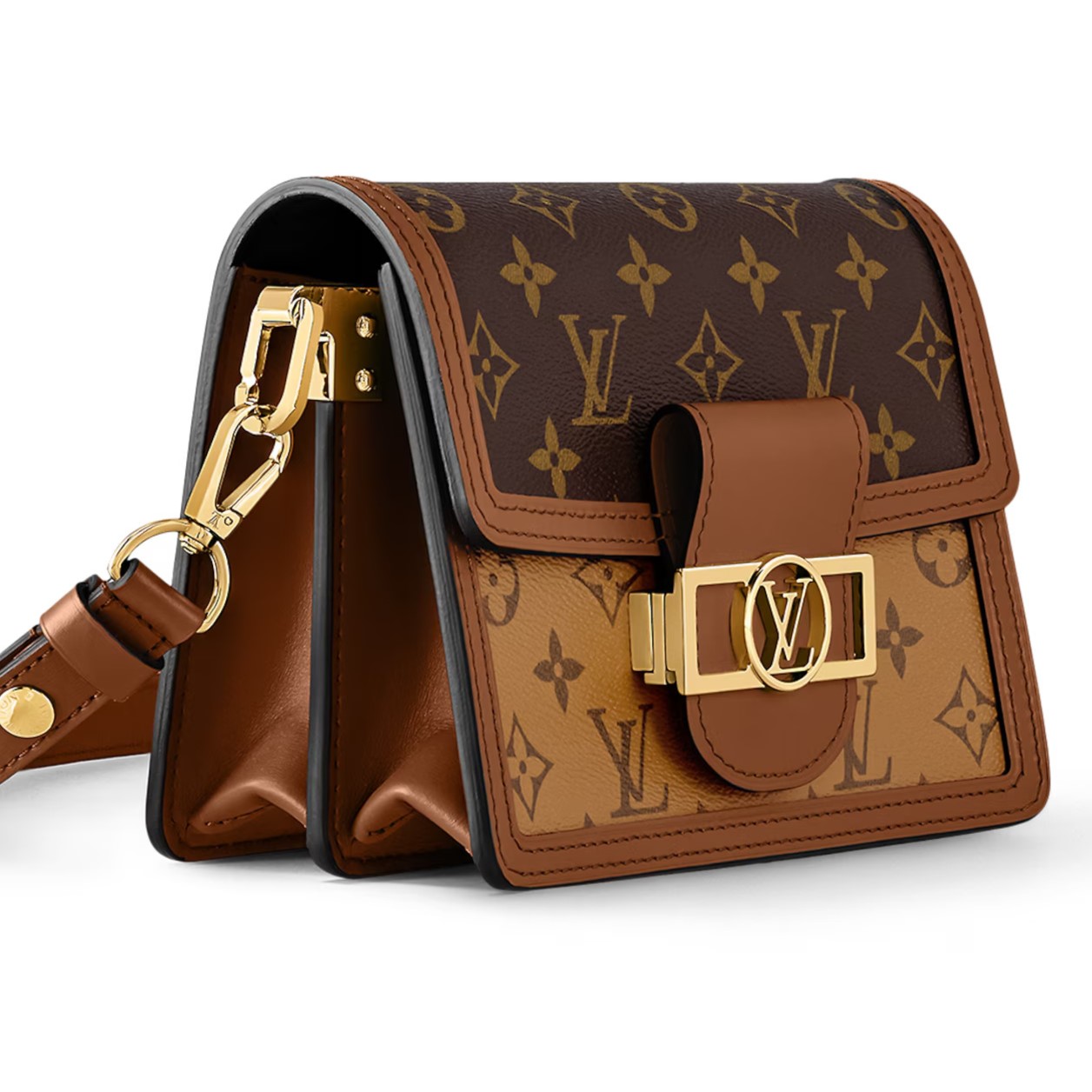 Túi xách nữ Louis Vuitton Mini Dauphine Monogram Canvas And Monogram Reverse M45959 8