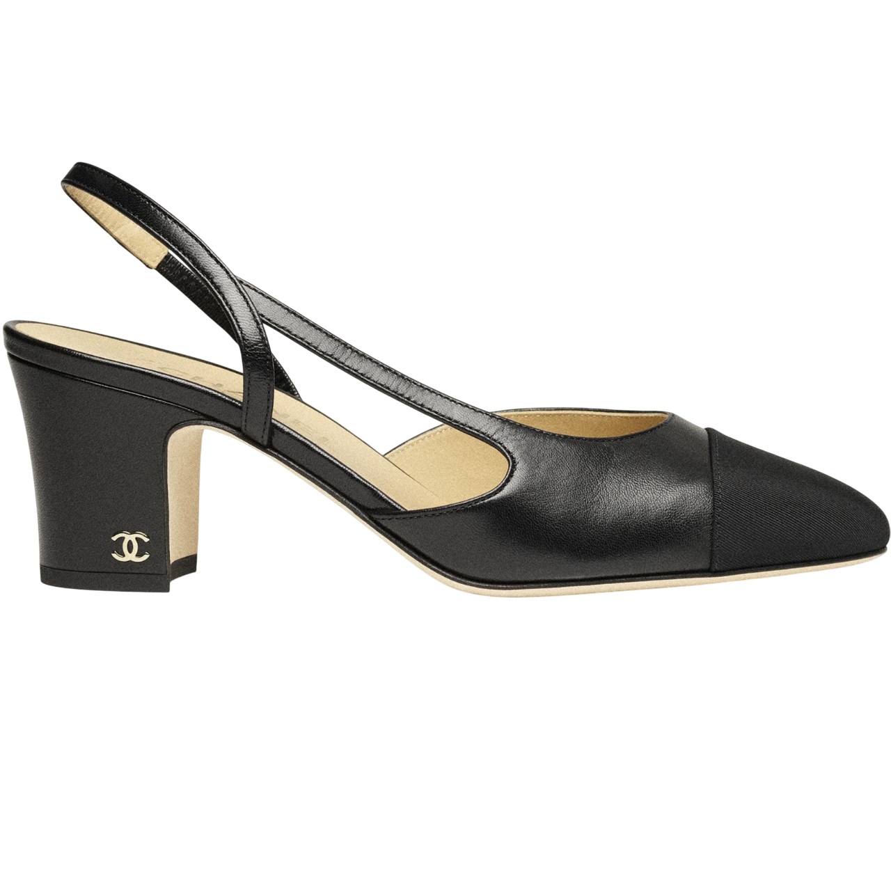 Giày Chanel Block Heel SlingBack Sandal 3