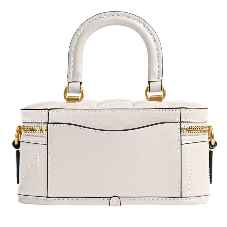 Túi Coach Trail Crossbody 17 With Pillow Quilting Chalk CT877 4
