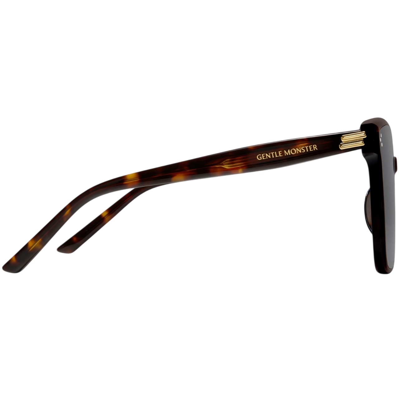 Kính Gentle Monster New Her T1 Classic Square Sunglasses With a Tortoise Acetate Frame 2