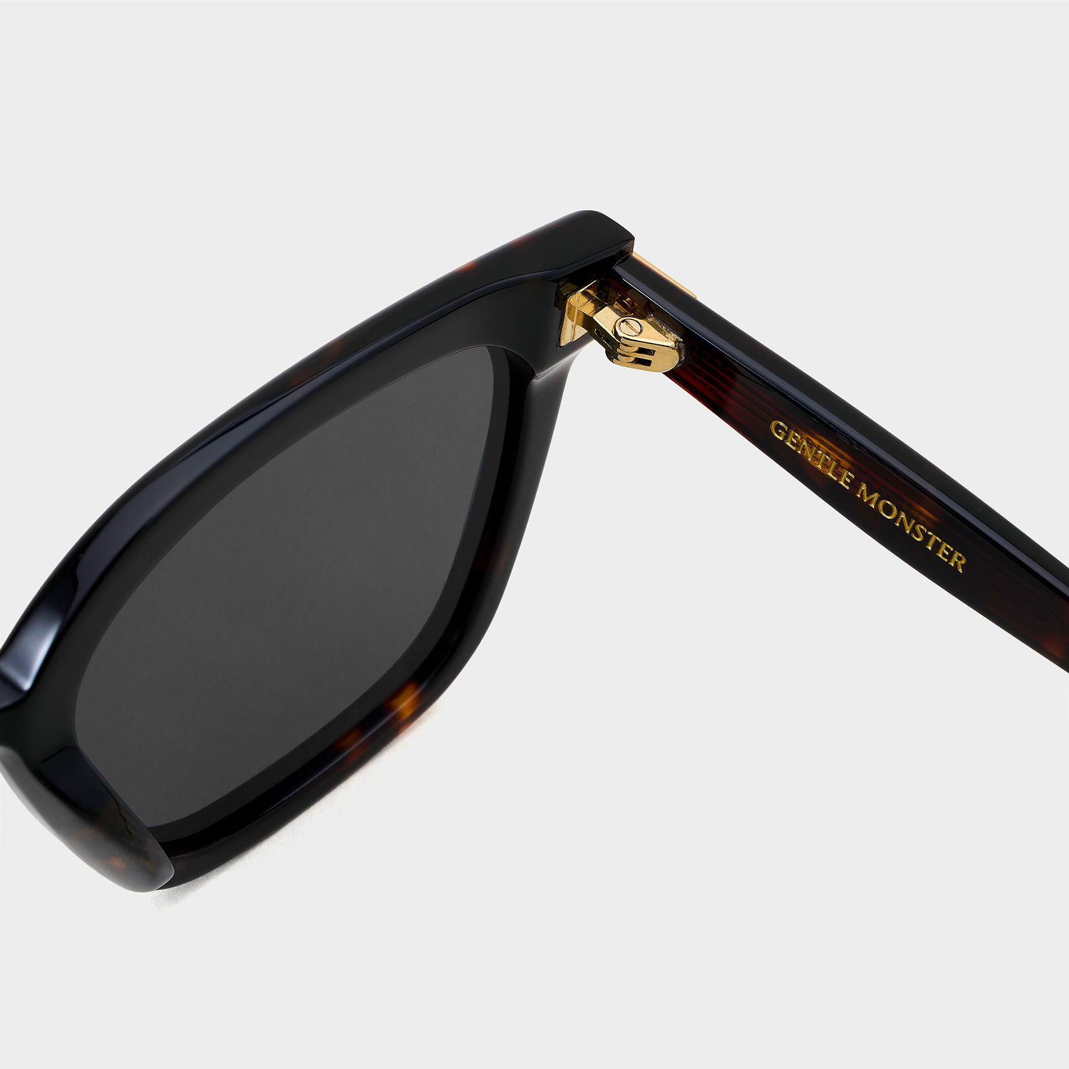 Kính Gentle Monster New Her T1 Classic Square Sunglasses With a Tortoise Acetate Frame 10