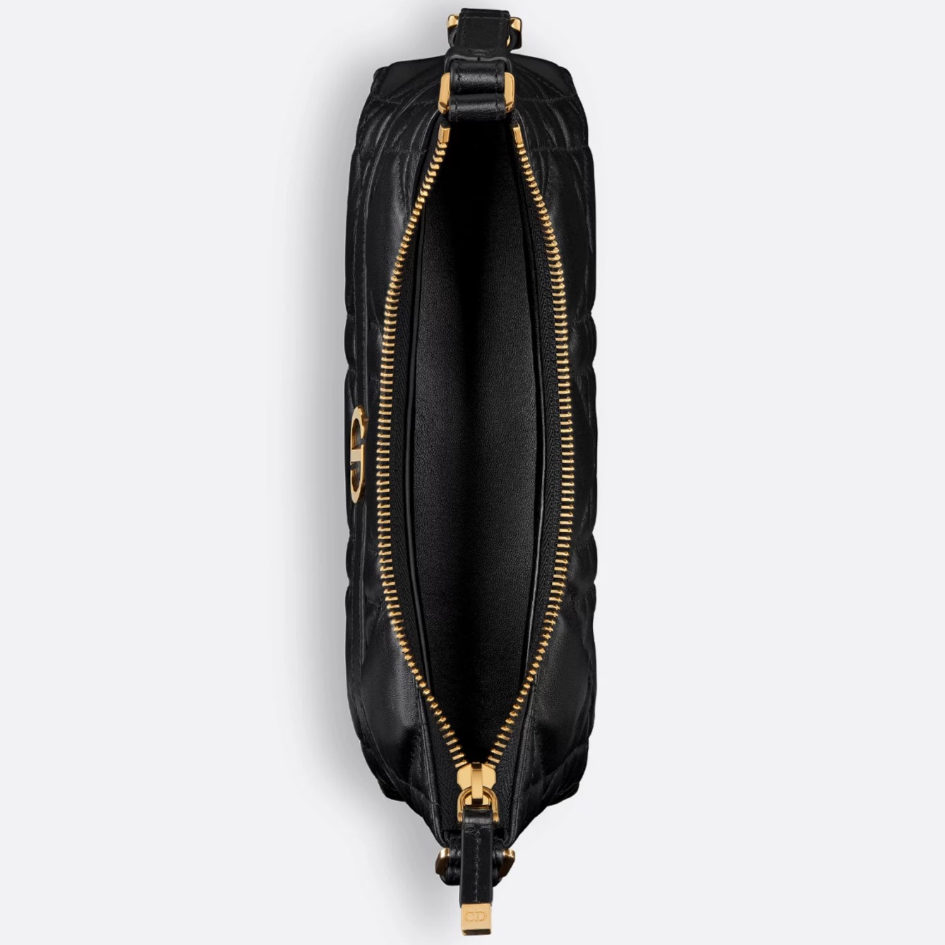 Túi Dior Miss Caro Cigale Mini Bag Black Macrocannage Lambskin 4