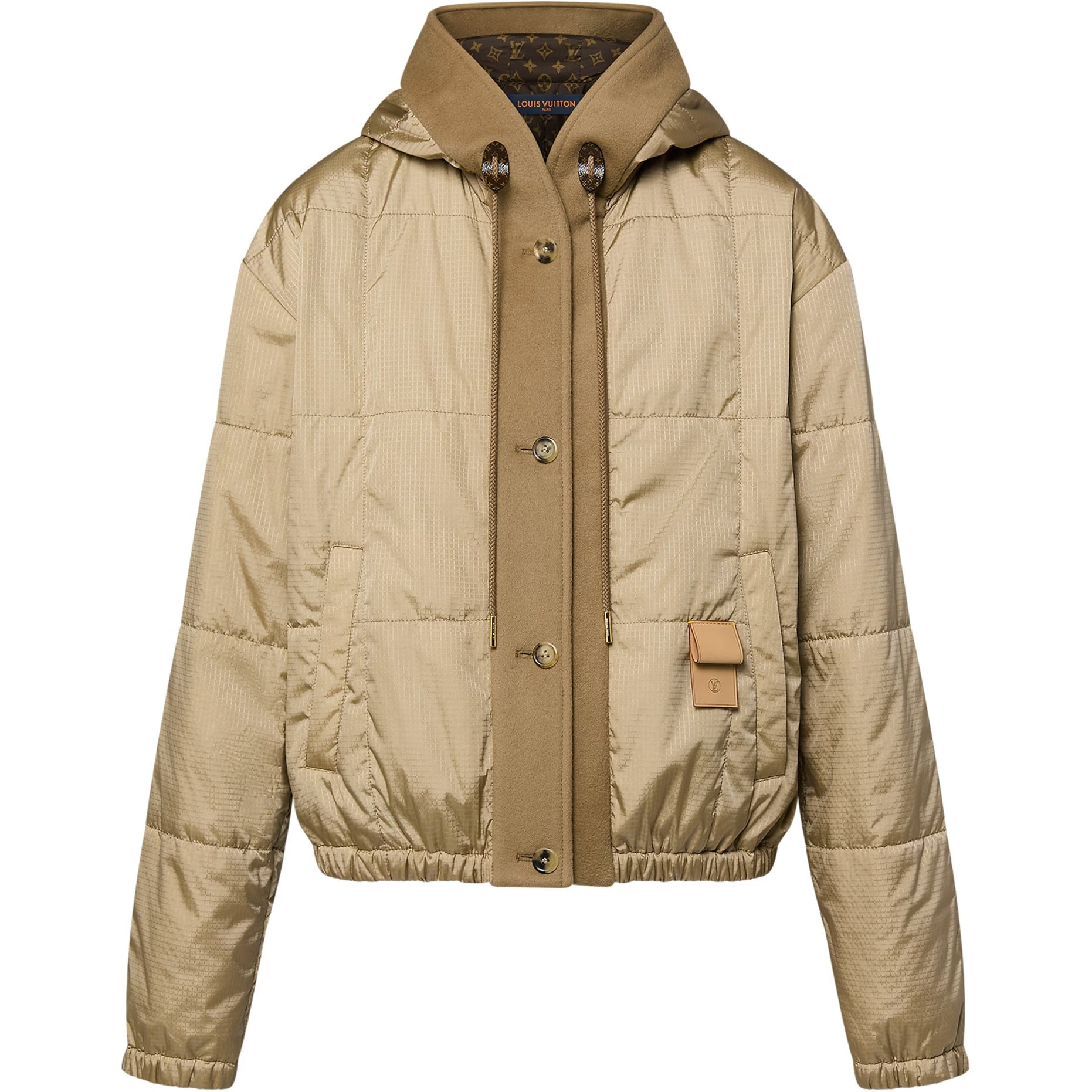 Áo khoác Louis Vuitton Hooded Quilted Ripstop Jacket 1