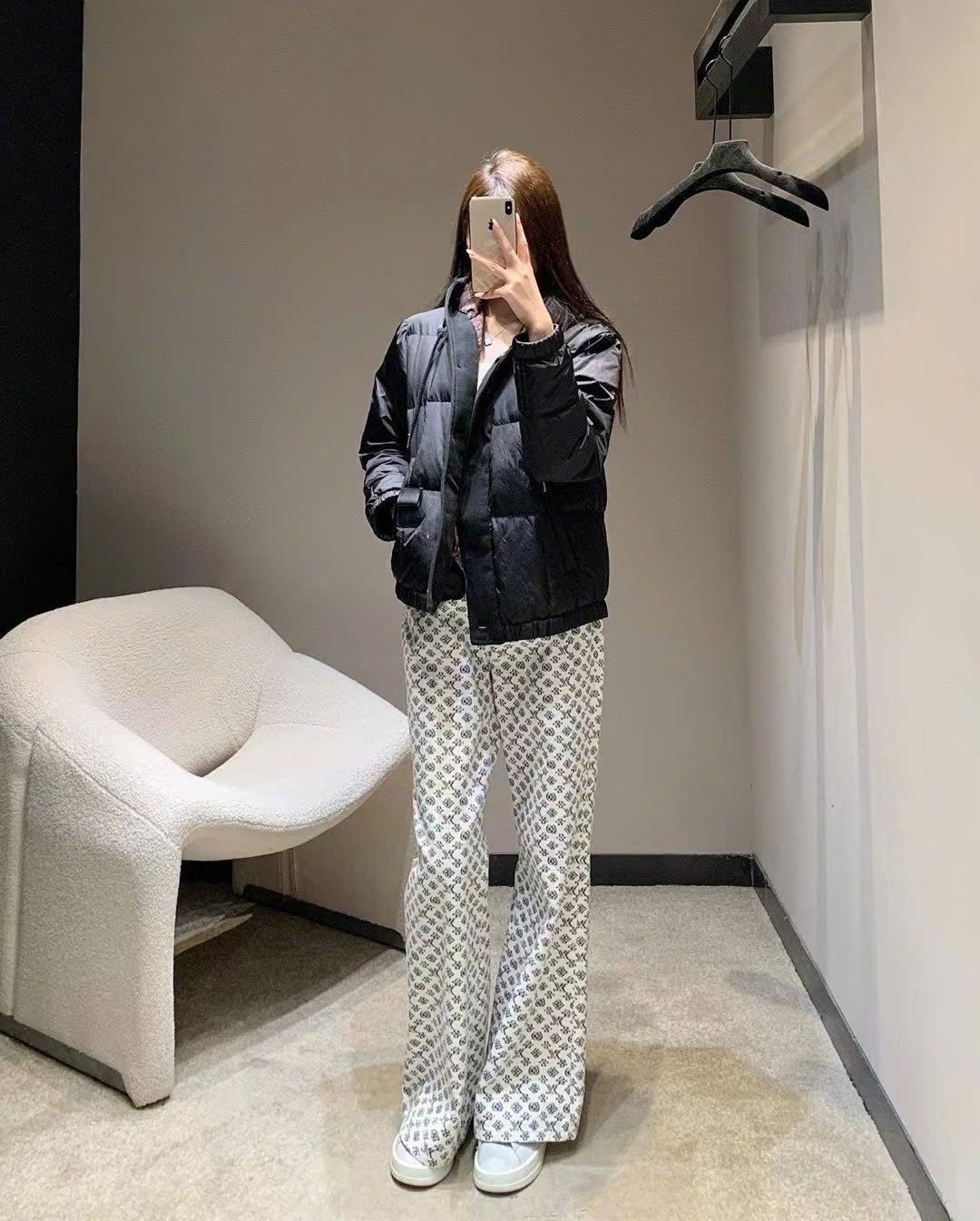 Áo khoác Louis Vuitton Hooded Quilted Ripstop Jacket 16