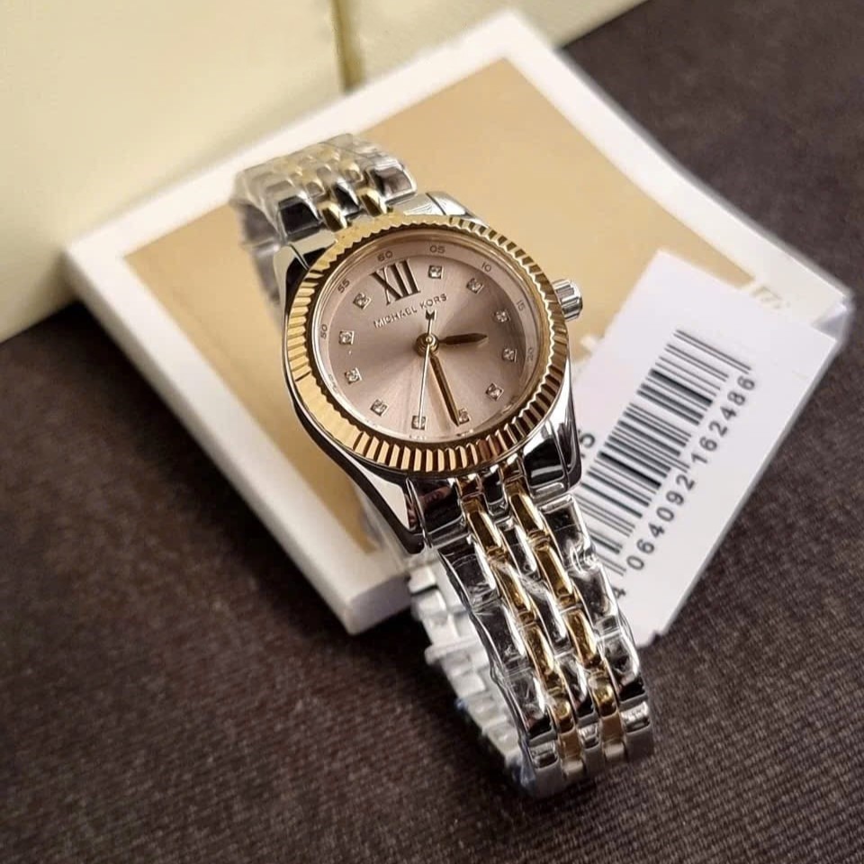 Đồng hồ MK nữ Michael Kors Lexington Pavé Two-Tone Watch MK4815 6
