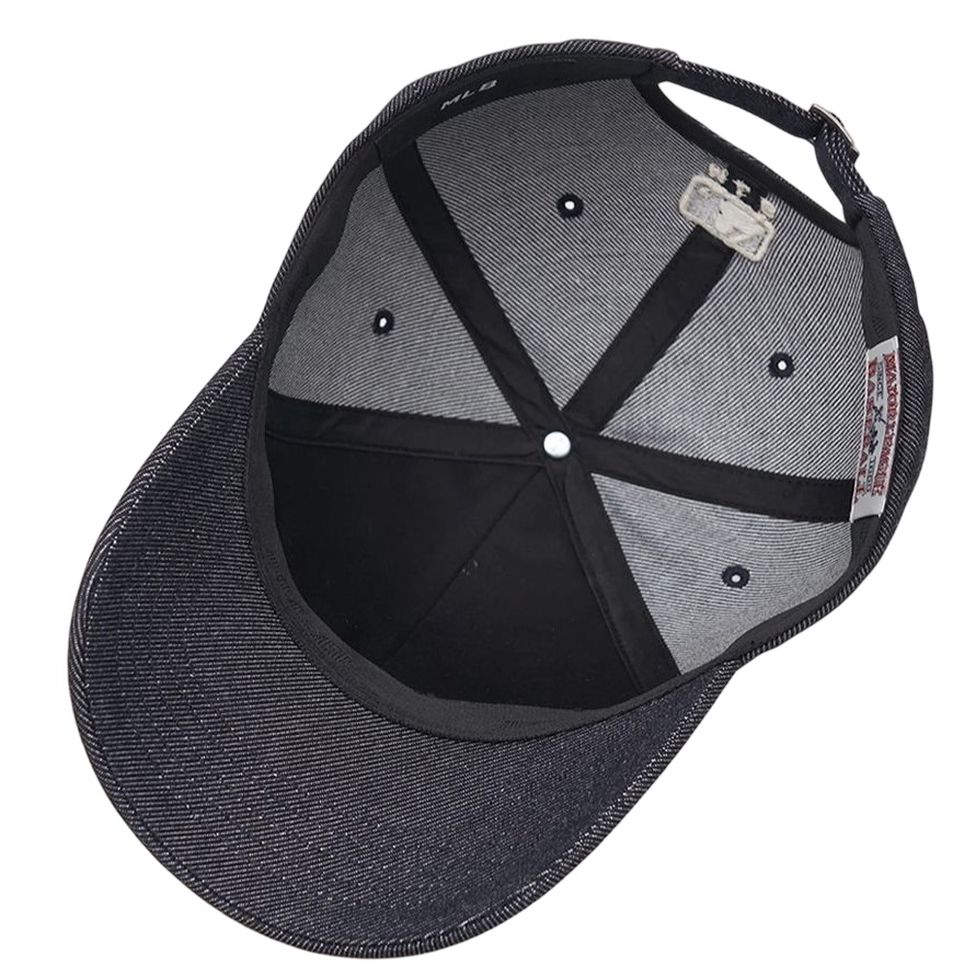 Nón MLB Denim Adjustable Soft Top Baseball Cap New York Yankees 3ACPQM04N-50NYD 11