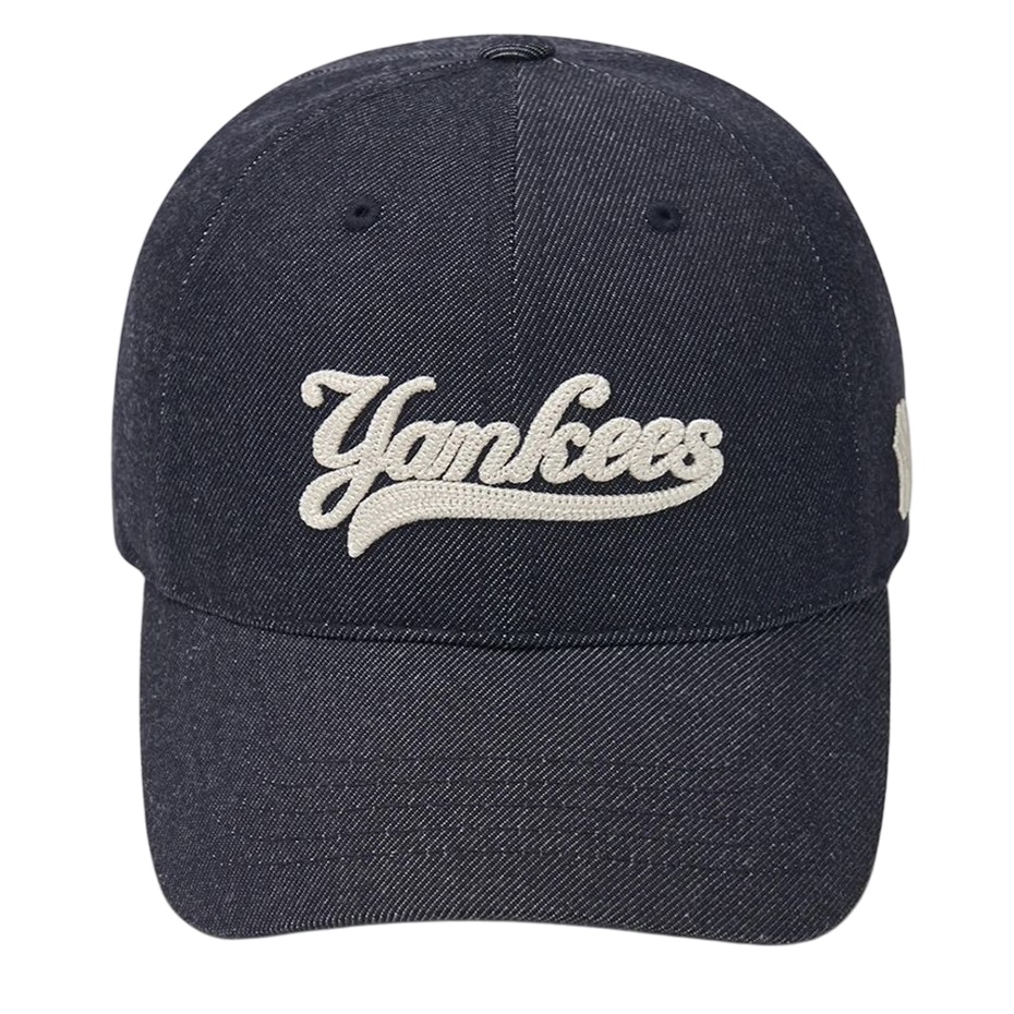 Nón MLB Denim Adjustable Soft Top Baseball Cap New York Yankees 3ACPQM04N-50NYD 21