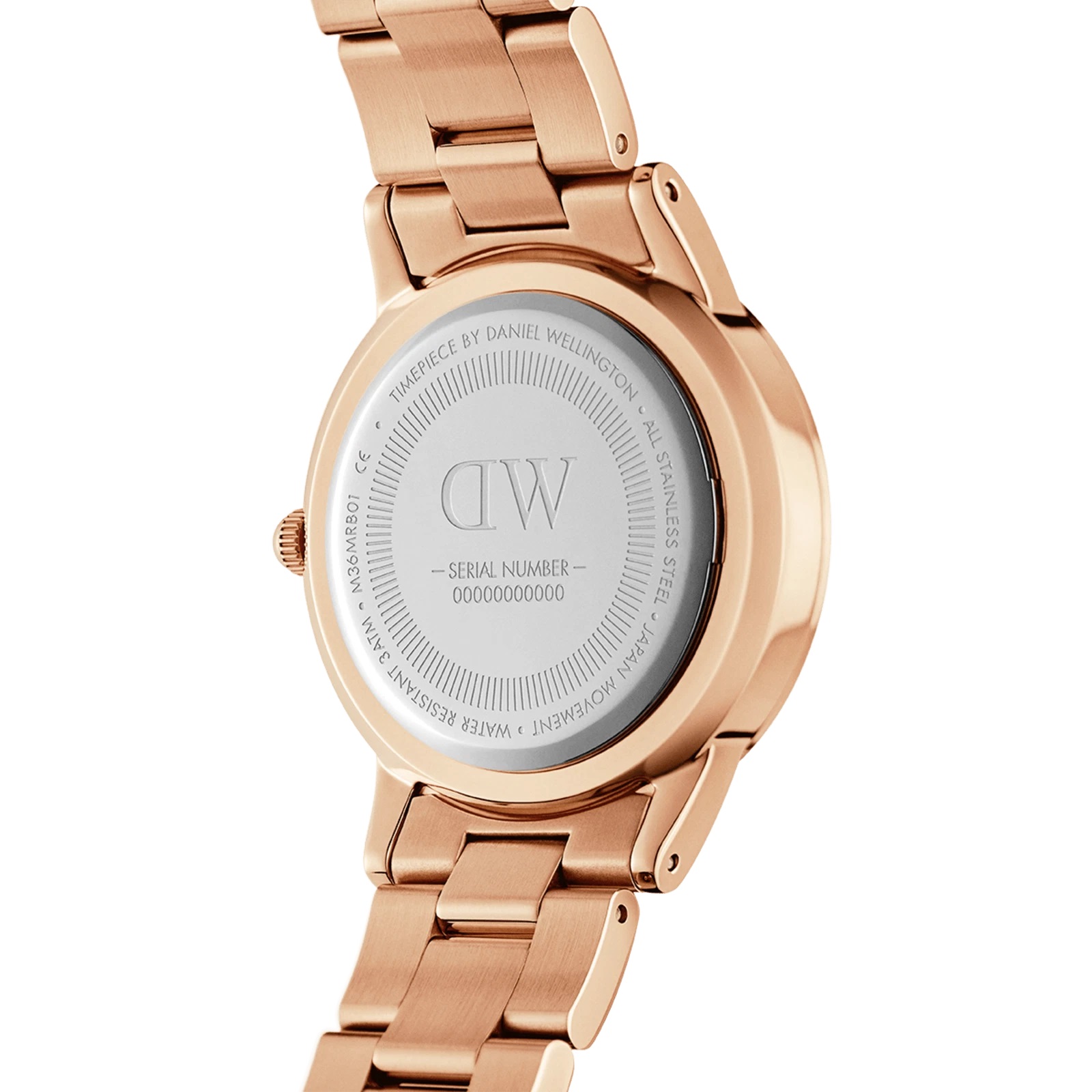 Đồng hồ nữ Daniel Wellington Iconic Link Melrose Light Pink Dial Watch DW00100369 17