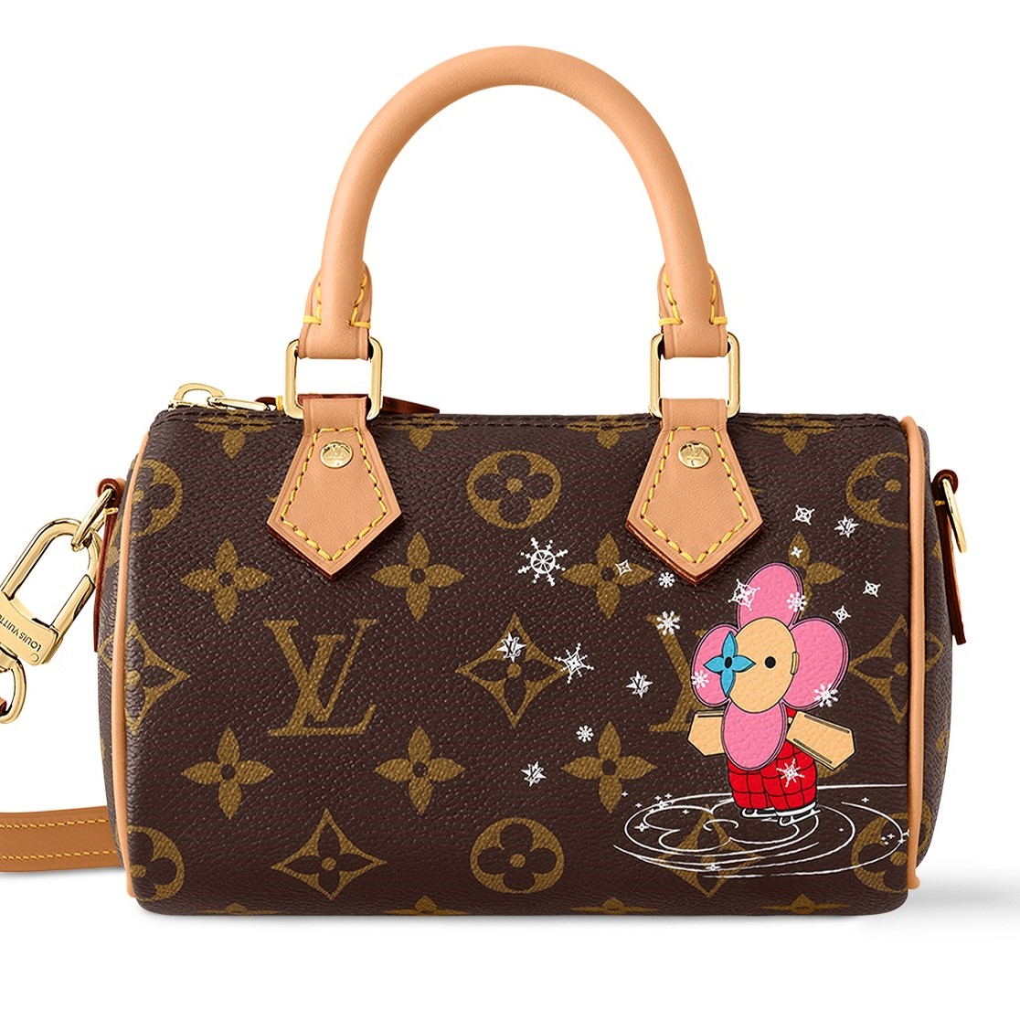 Túi trống LV Louis Vuitton Nano Speedy Monogram M82624 8