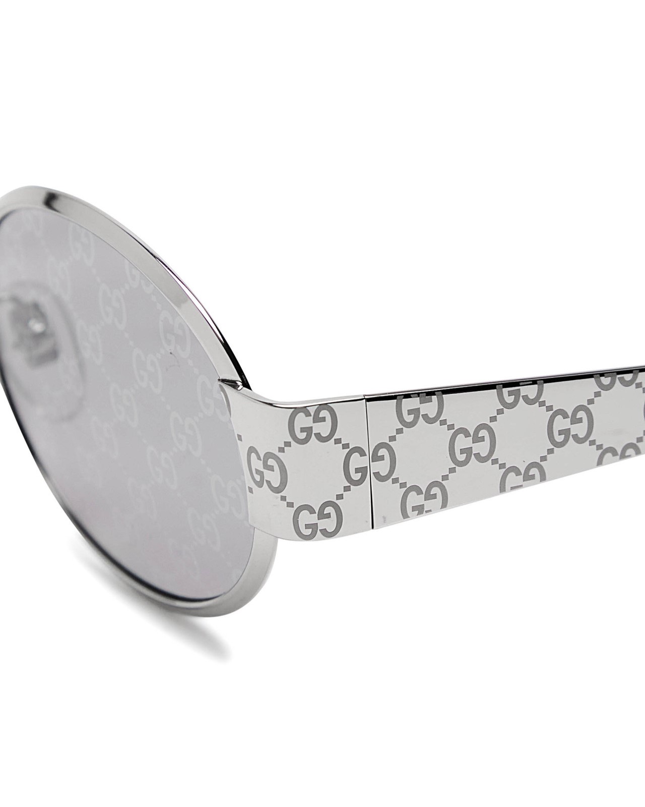Kính Gucci Oval Sunglasses Silver GG1854S-002 1