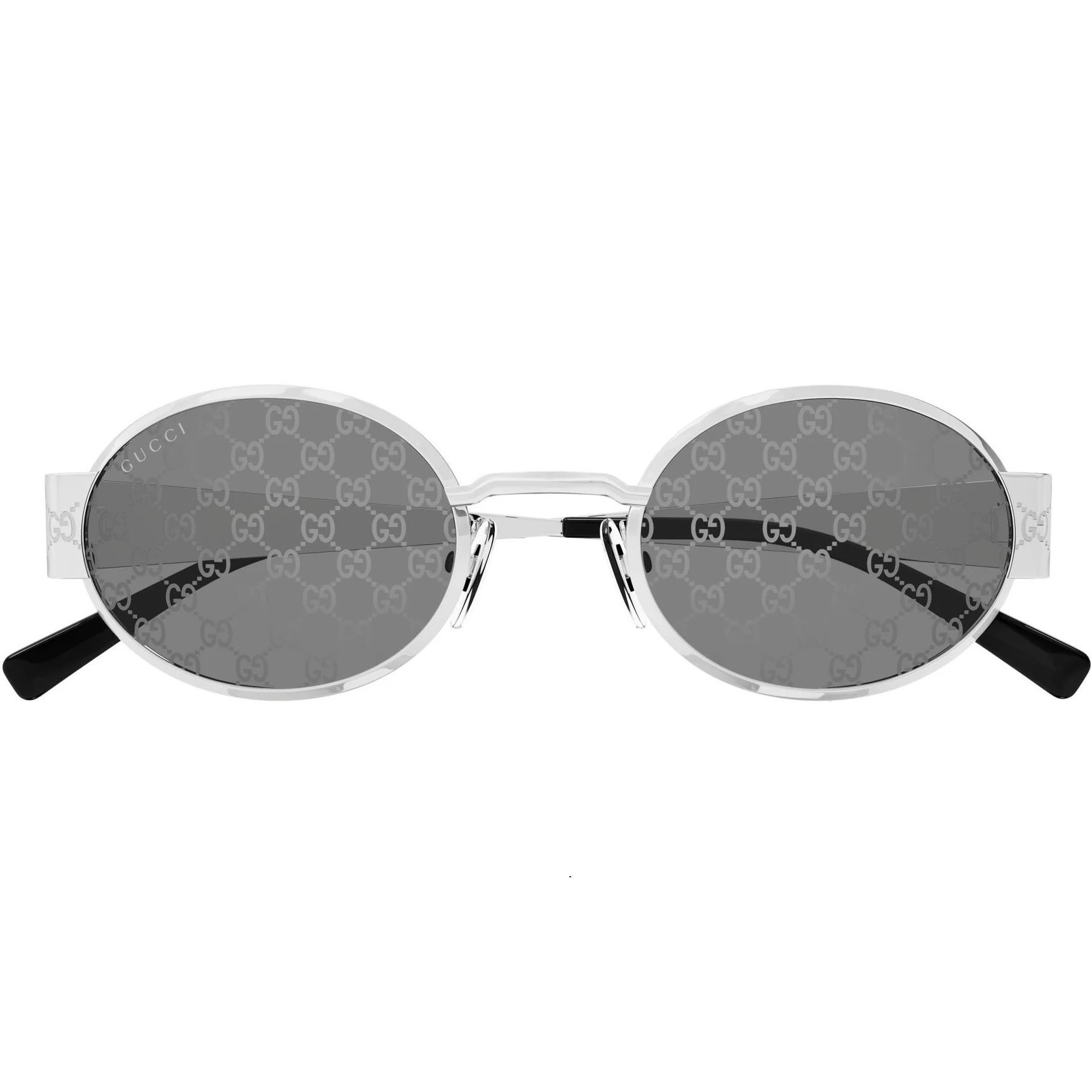Kính Gucci Oval Sunglasses Silver GG1854S-002 8