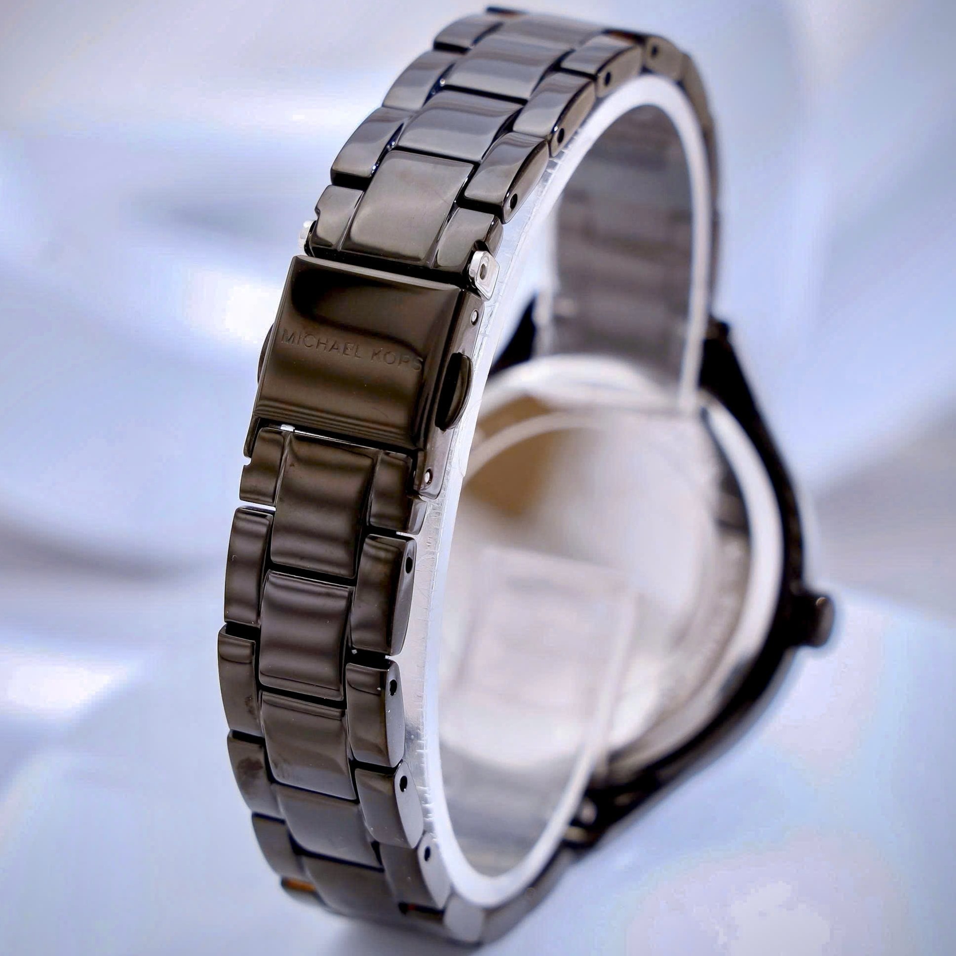 Đồng hồ nữ Michael Kors Aspyn Watch In Black With Pavé and Logo MKO1109 10