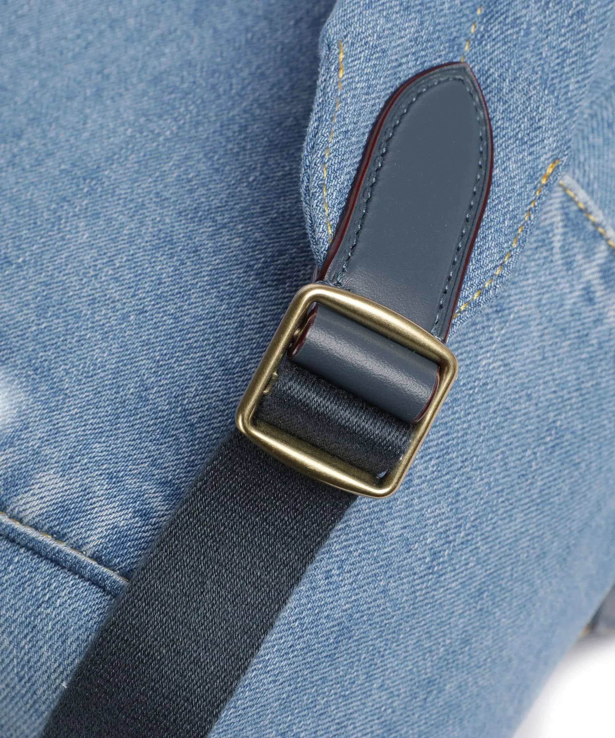 Balo Coach Cargo Backpack Brass Indigo CAT43 1