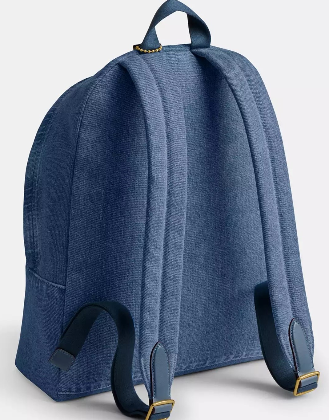 Balo Coach Cargo Backpack Brass Indigo CAT43 7