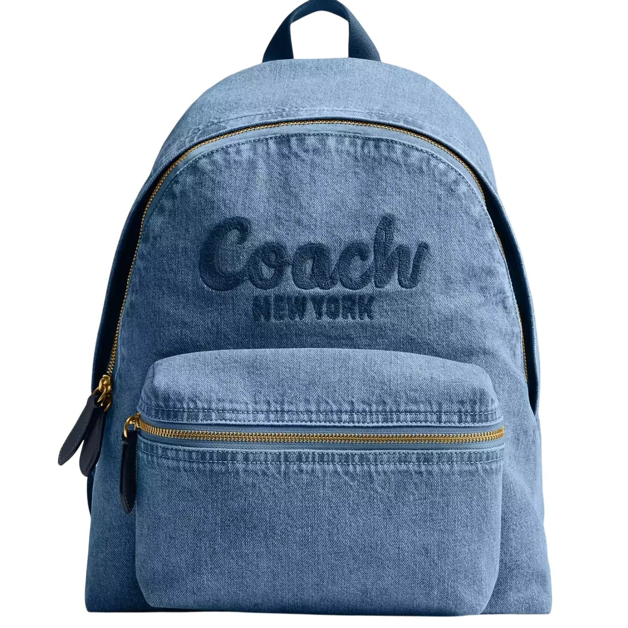 Balo Coach Cargo Backpack Brass Indigo CAT43 8
