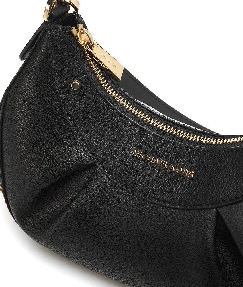 Túi xách MK nữ Michael Kors Enzo Small Convertible Pouchette Crossbody Bag Black 2