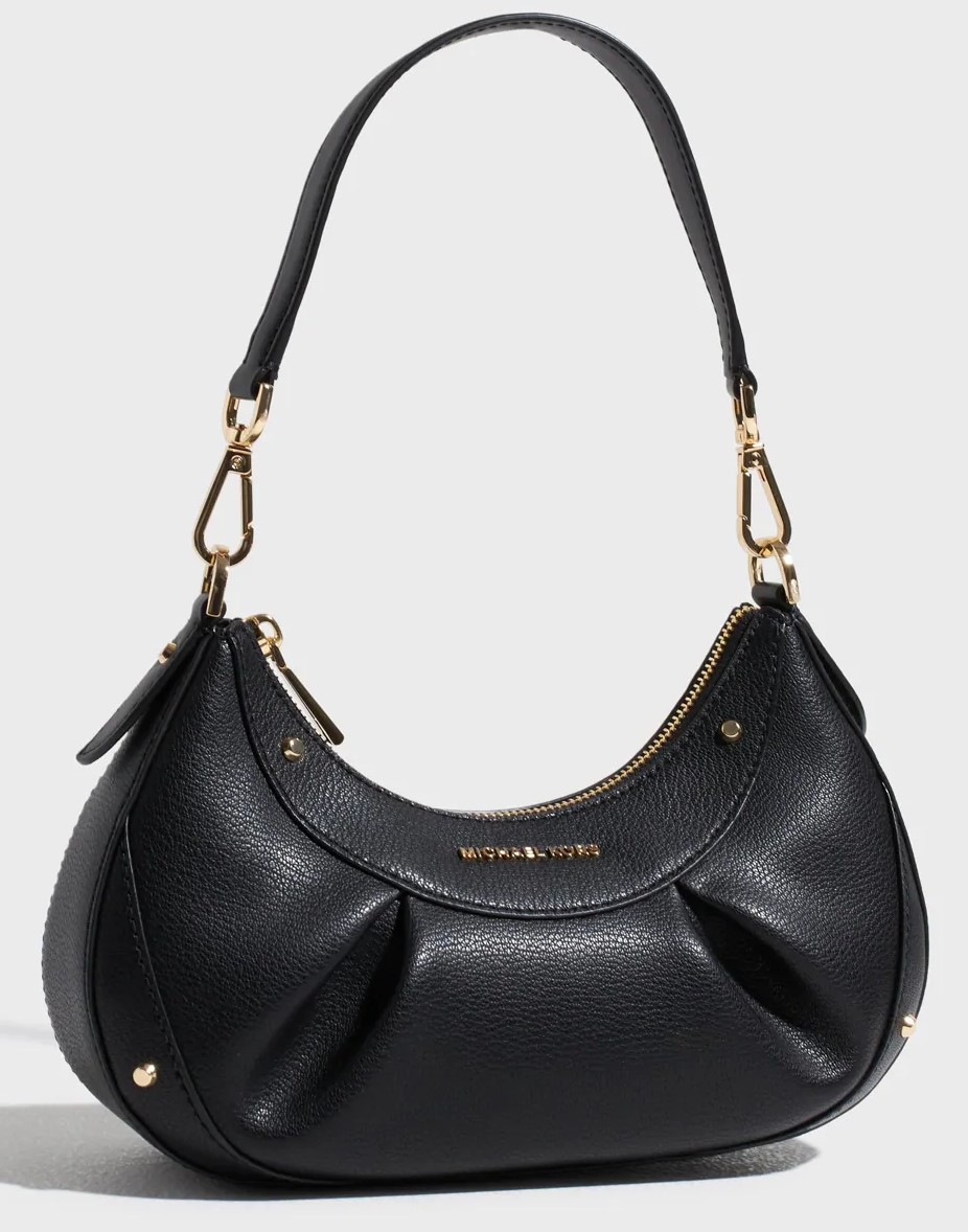 Túi xách MK nữ Michael Kors Enzo Small Convertible Pouchette Crossbody Bag Black 12