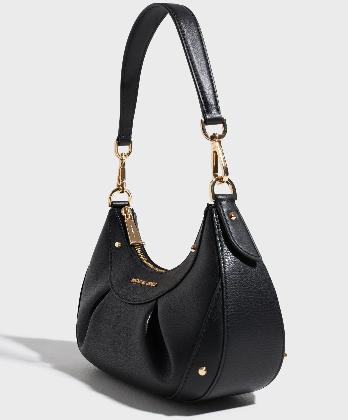Túi xách MK nữ Michael Kors Enzo Small Convertible Pouchette Crossbody Bag Black 15