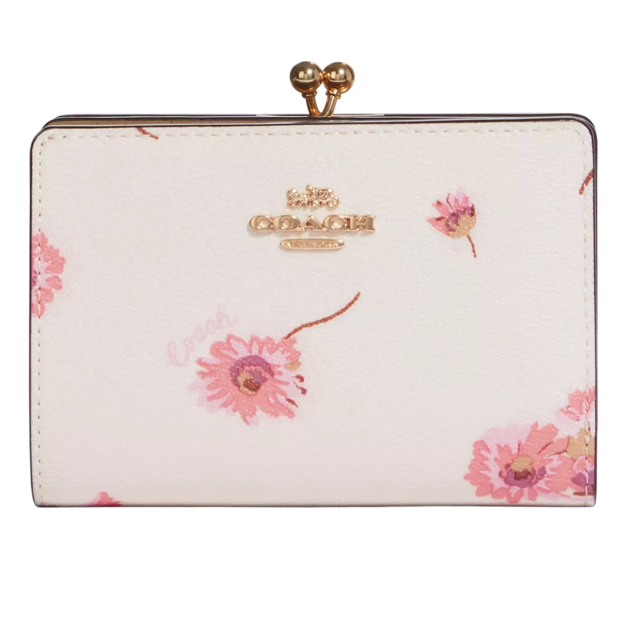 Ví Coach Kisslock Medium Wallet with Multi Floral Print C8737 4