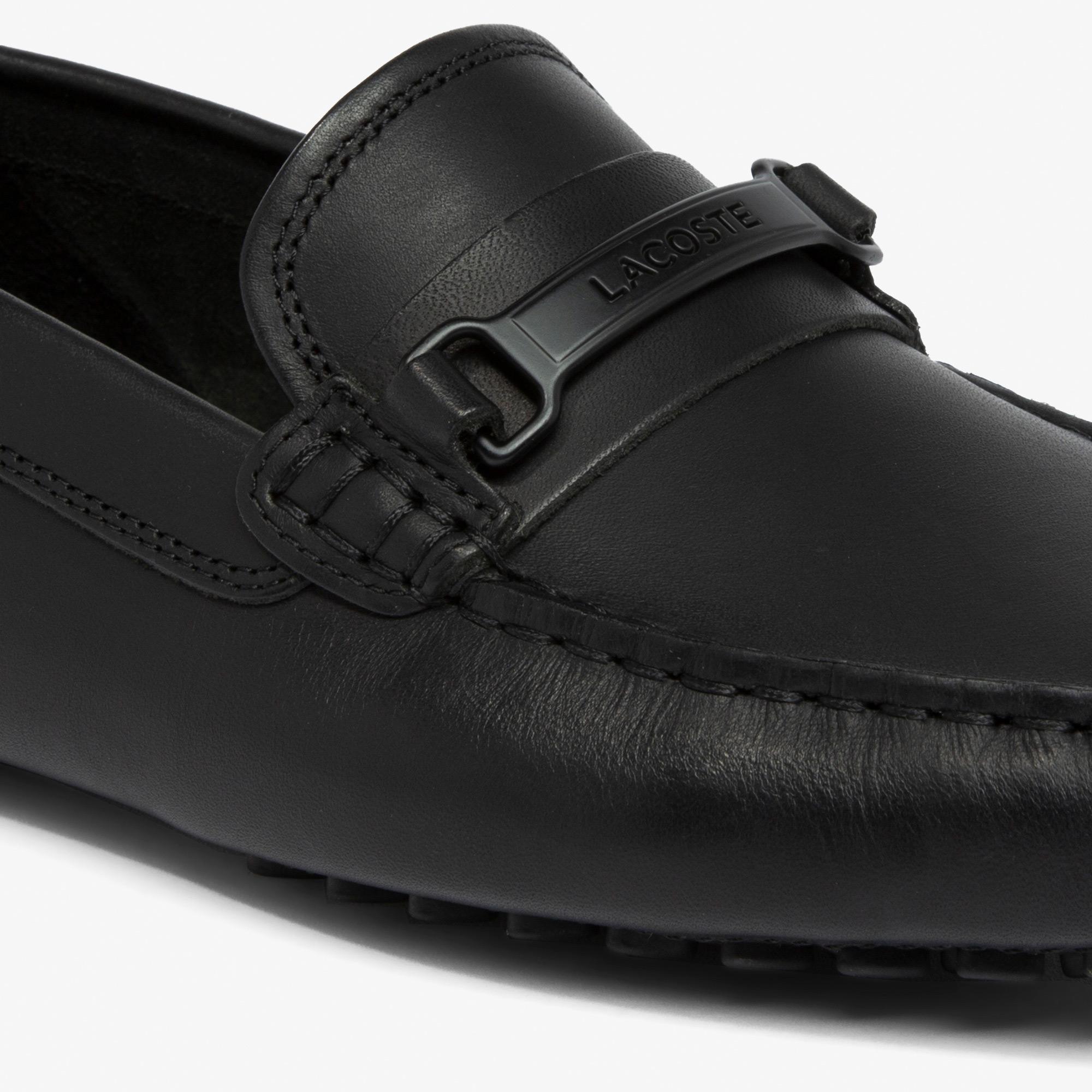 GIÀY NAM LACOSTE ANSTED MEN’S LEATHER LOAFERS IN BLACK 5