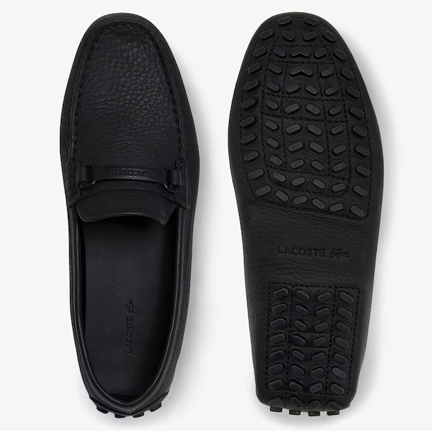 GIÀY NAM LACOSTE ANSTED MEN’S LEATHER LOAFERS IN BLACK 7