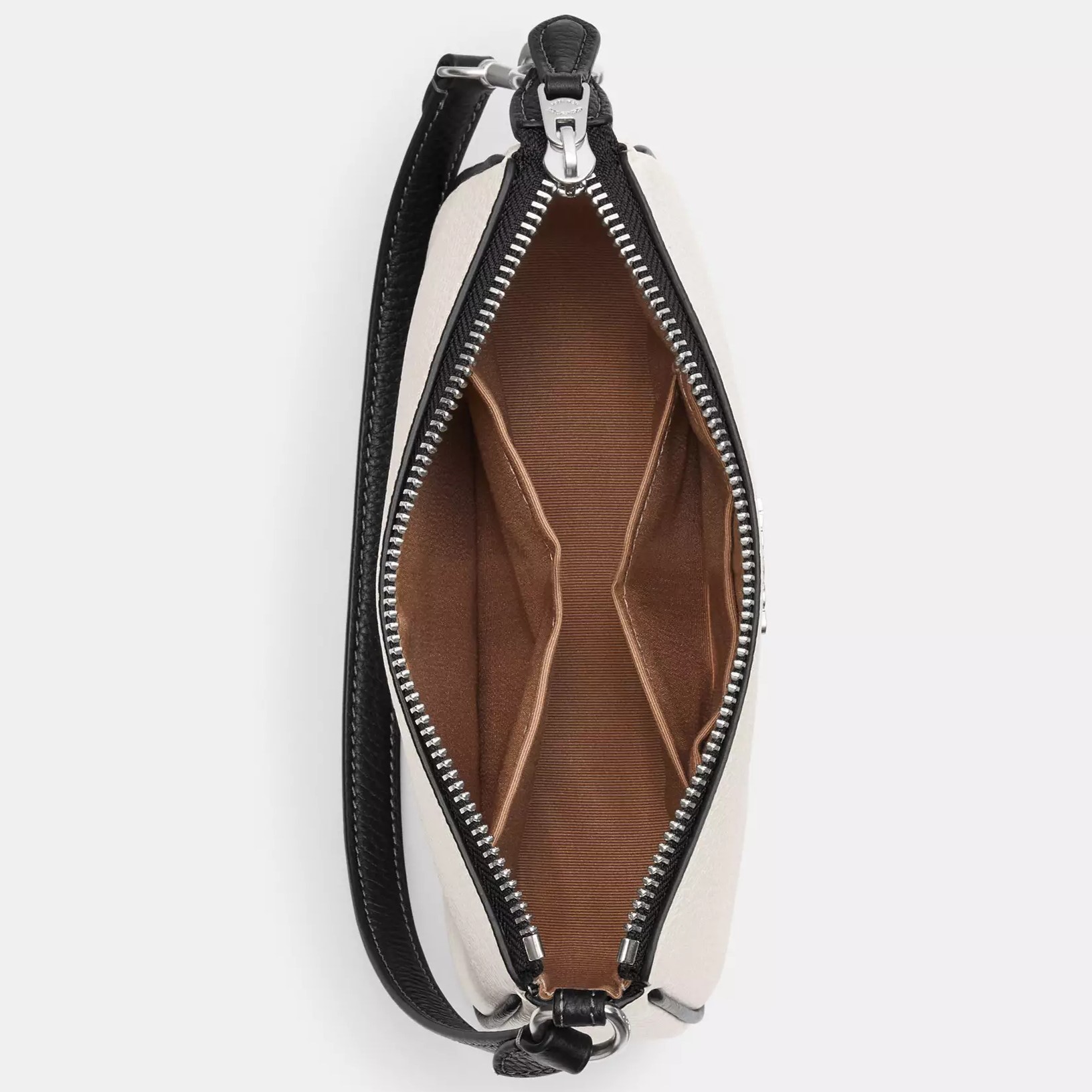TÚI KẸP NÁCH COACH NOLITA 19 SILVER CHALK BLACK REFINED PEBBLE LEATHER CP490 2
