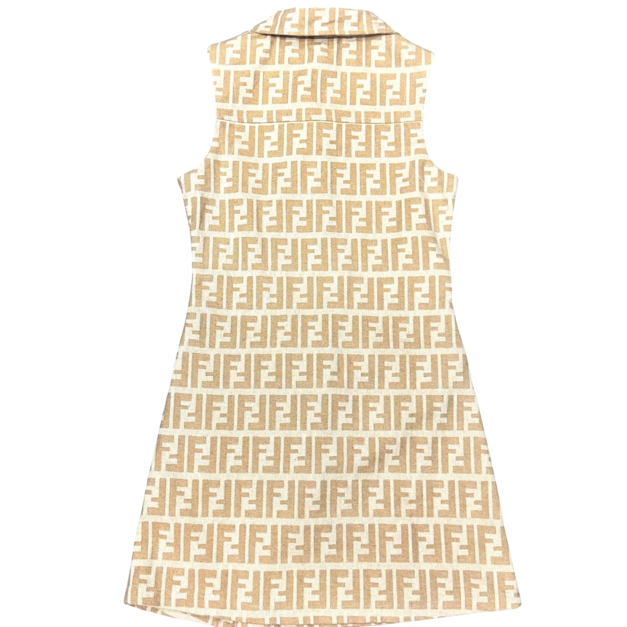 Đầm nữ cổ polo fendi 3