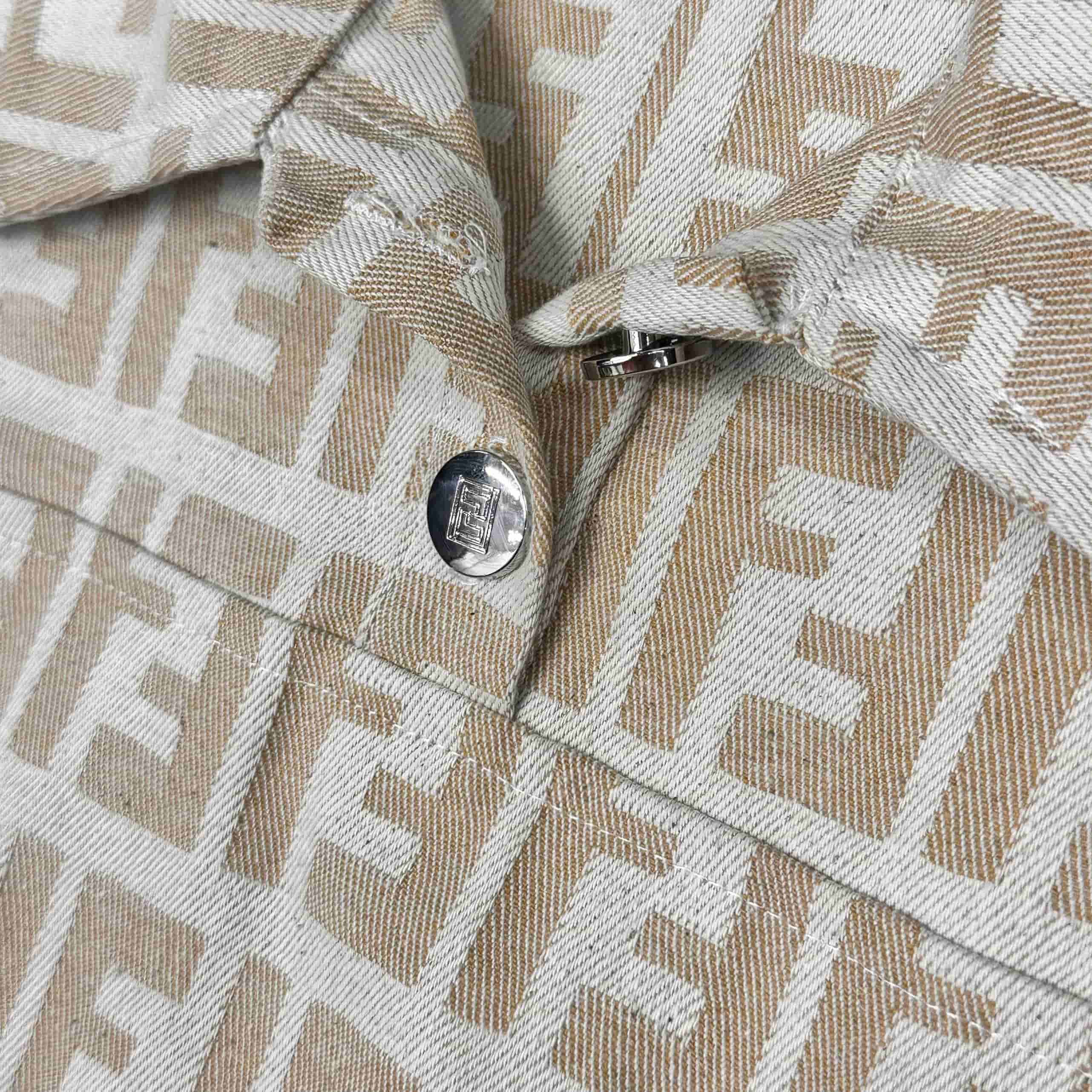 Đầm nữ cổ polo fendi 2